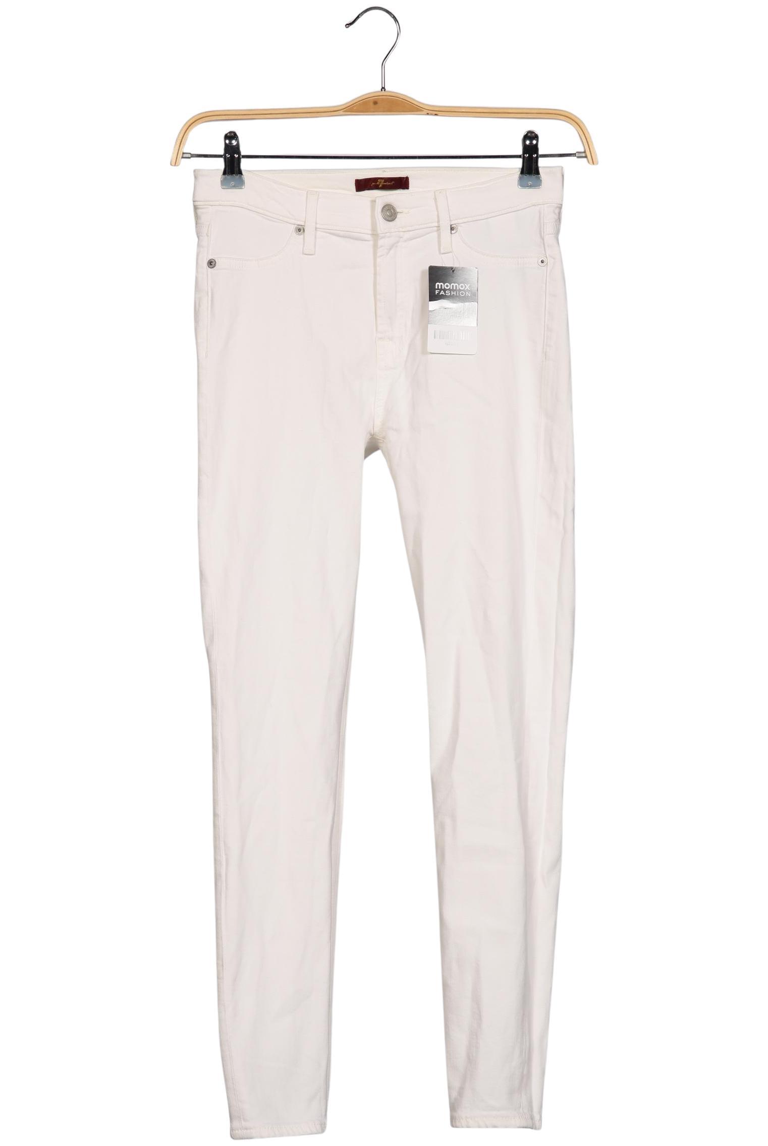 

7 for all mankind Damen Jeans, cremeweiß, Gr. 29