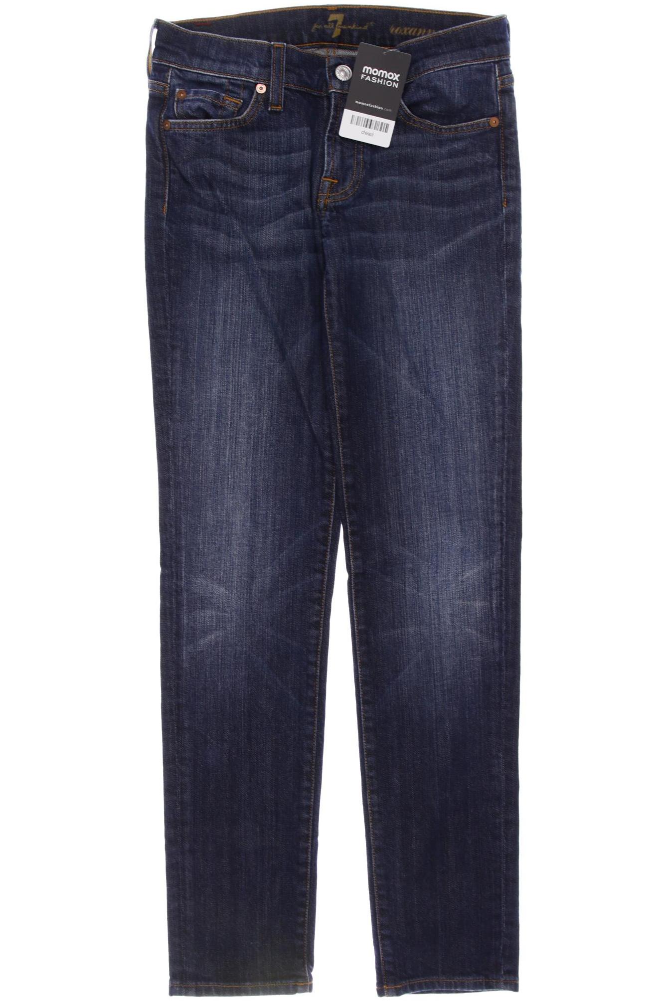 

7 for all mankind Damen Jeans, marineblau, Gr. 25