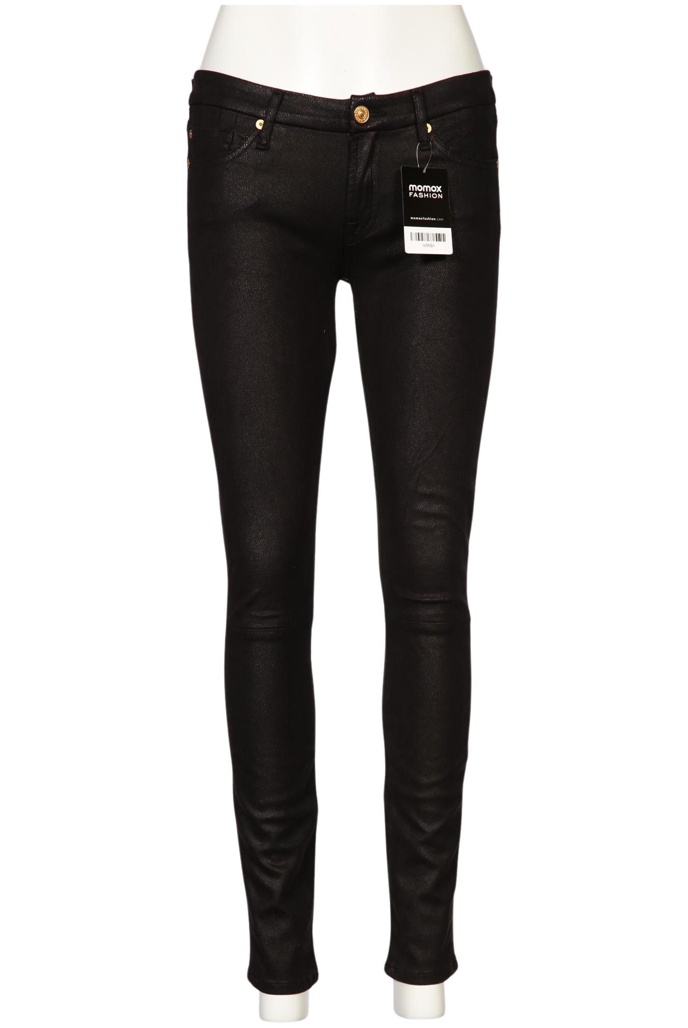 

7 for all mankind Damen Stoffhose, schwarz, Gr. 27
