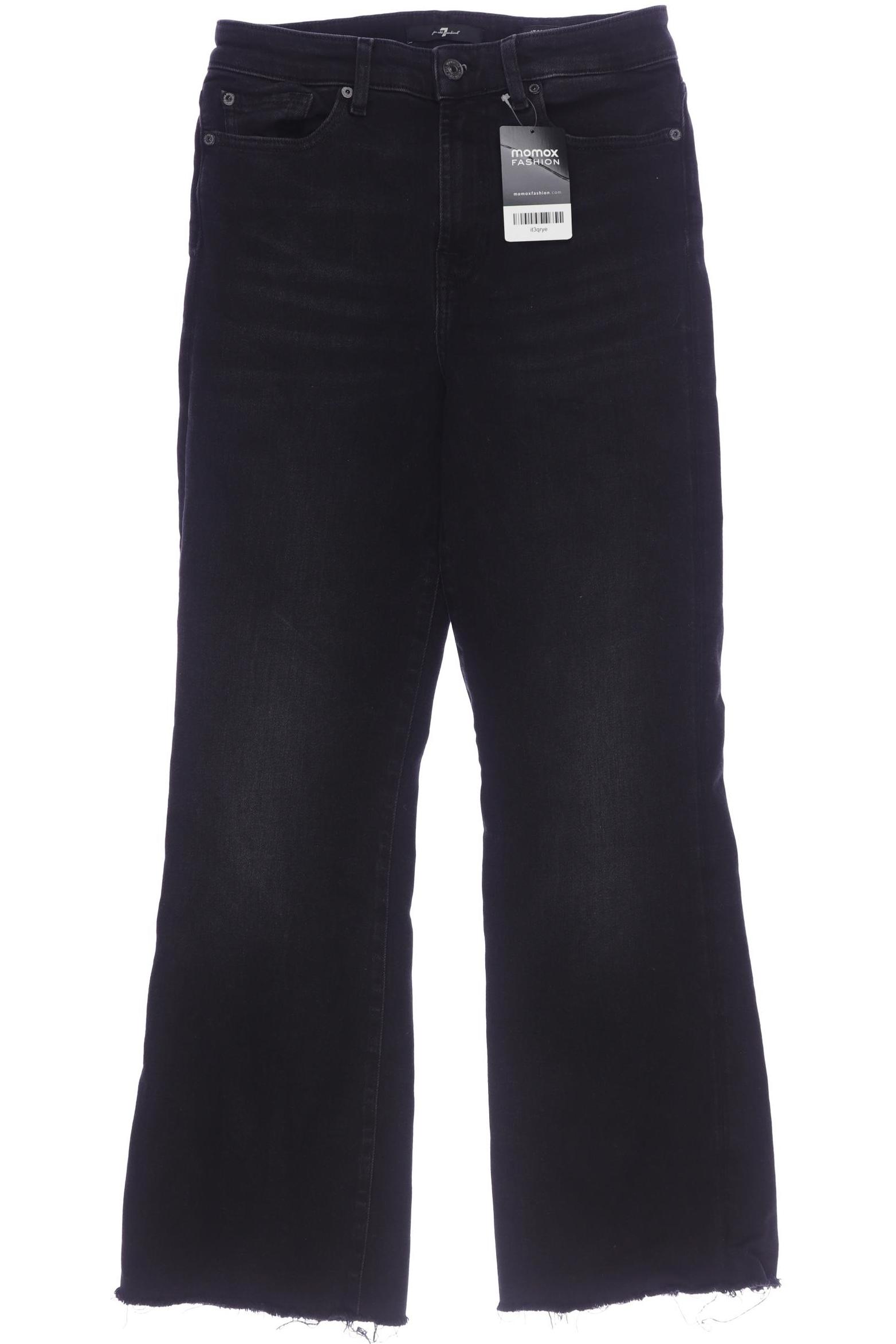 

7 for all mankind Damen Jeans, schwarz, Gr. 28