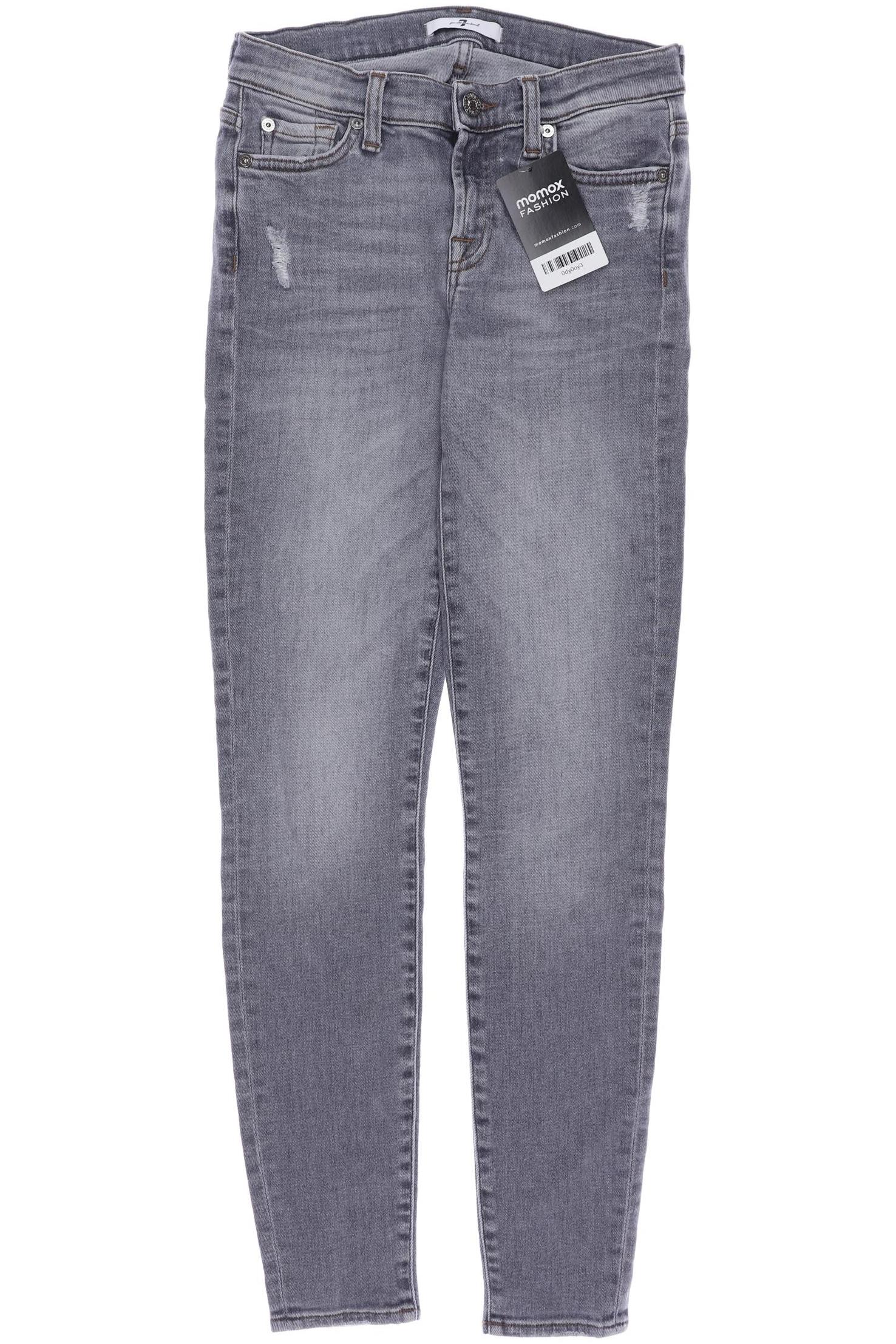 

7 for all mankind Damen Jeans, grau, Gr. 25
