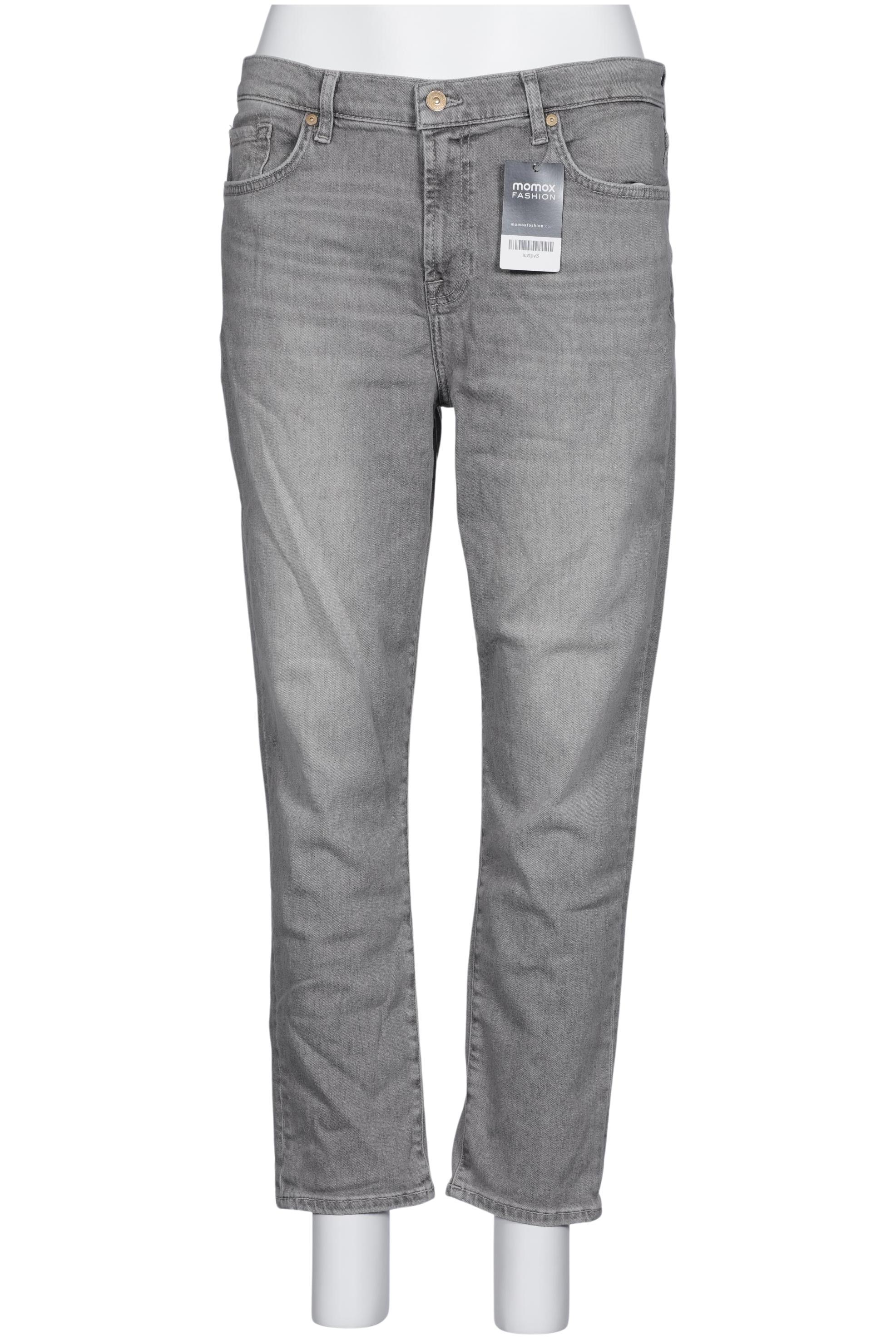 

7 for all mankind Damen Jeans, grau, Gr. 33