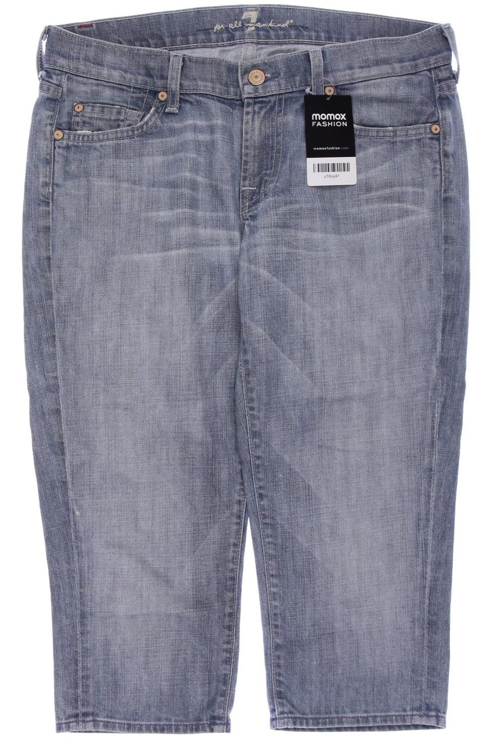 

7 for all mankind Damen Shorts, blau, Gr. 27