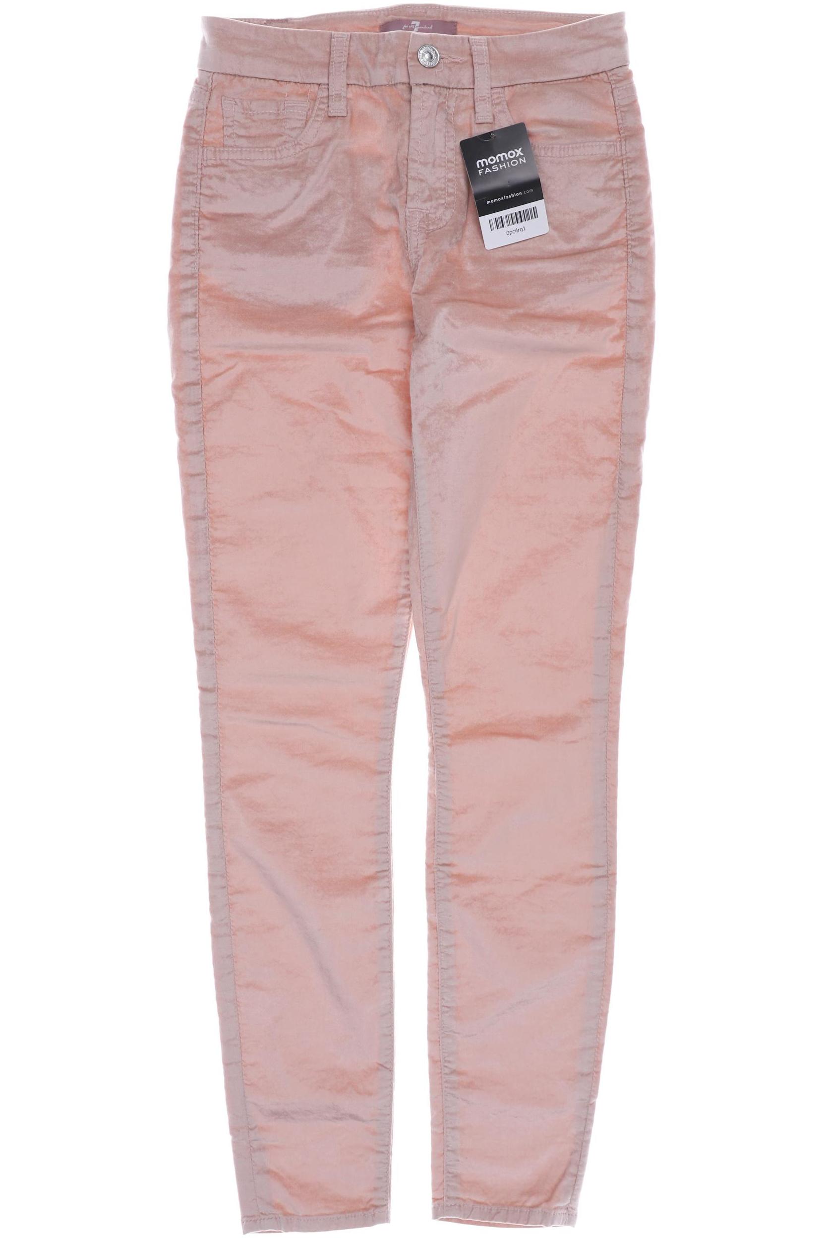 

7 for all mankind Damen Stoffhose, pink