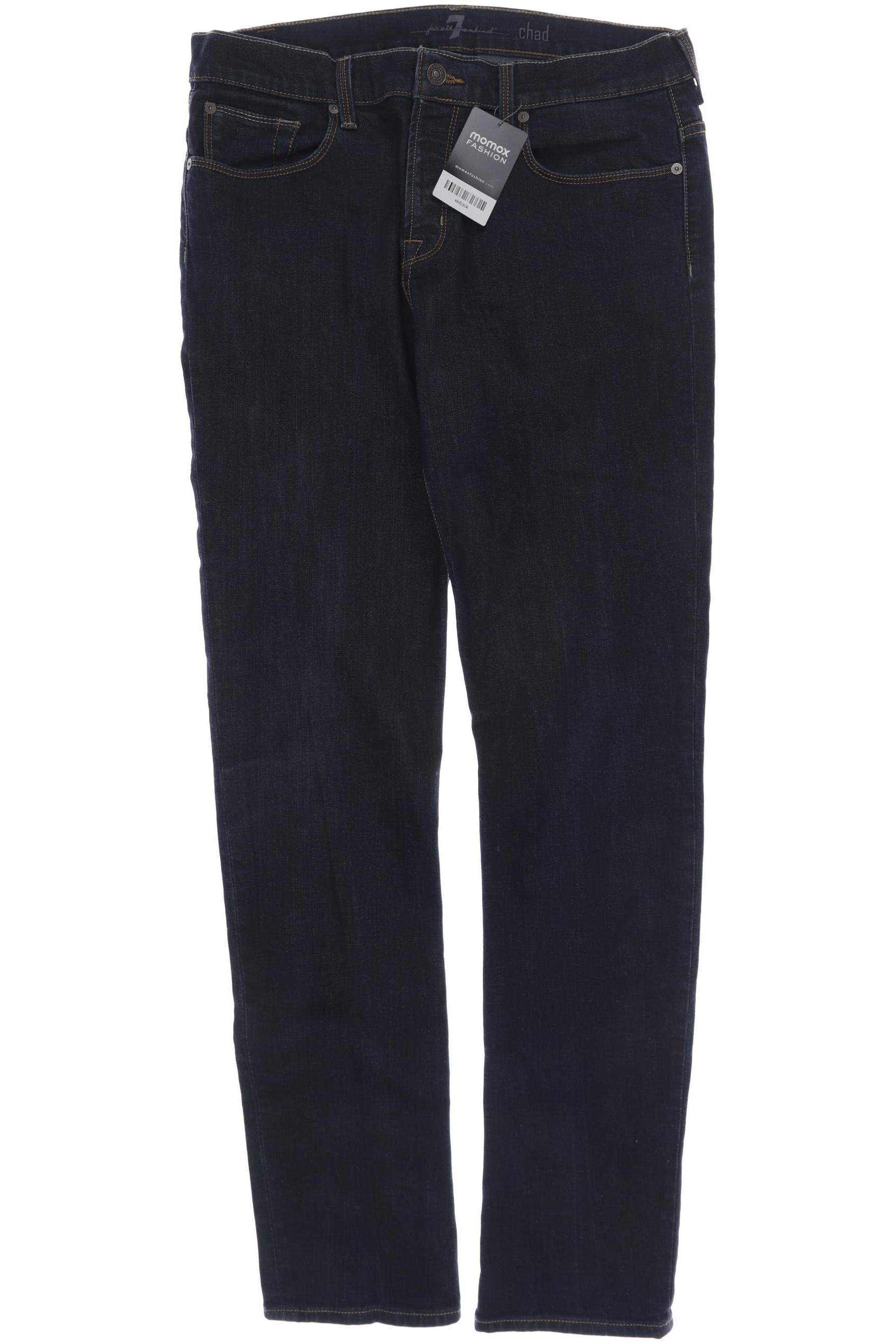 

7 for all mankind Herren Jeans, marineblau, Gr. 52