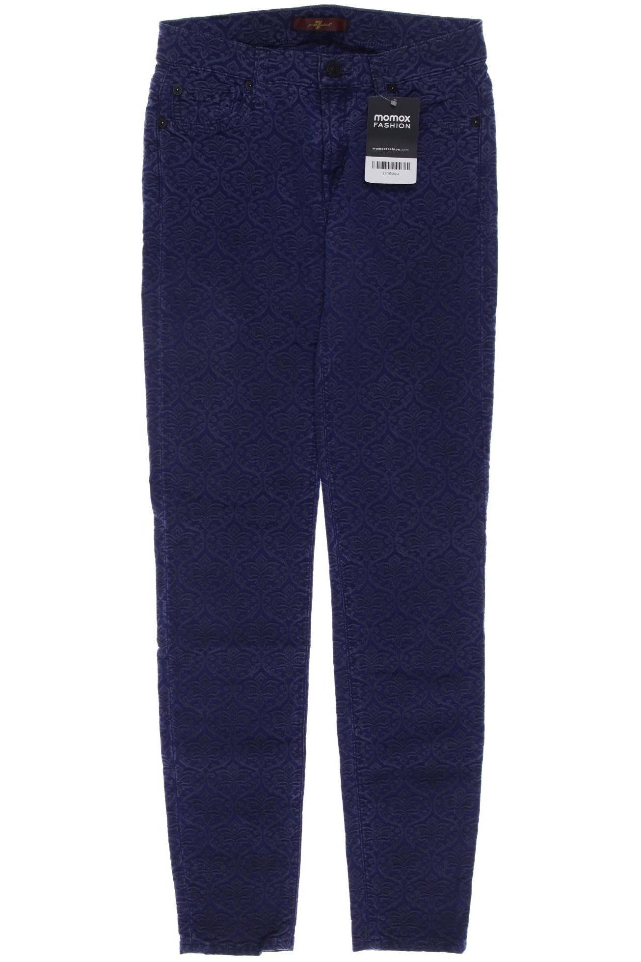 

7 for all mankind Damen Stoffhose, marineblau, Gr. 25