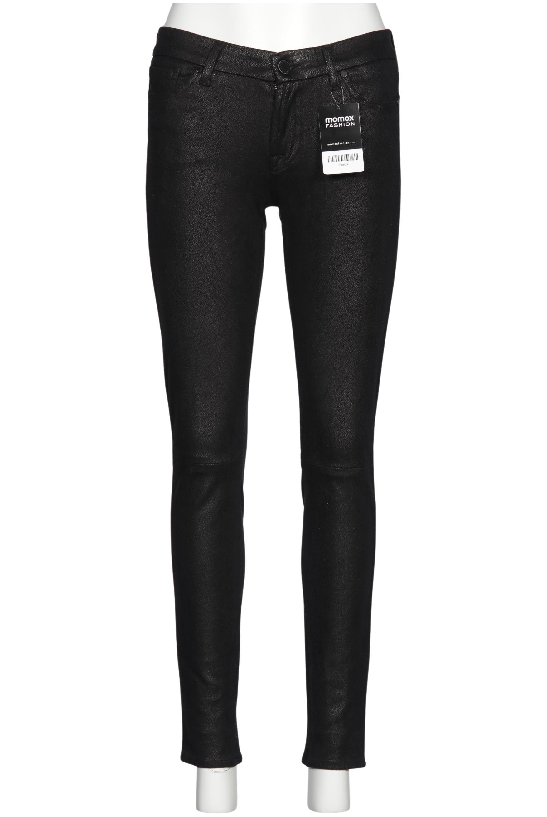 

7 for all mankind Damen Stoffhose, schwarz, Gr. 28
