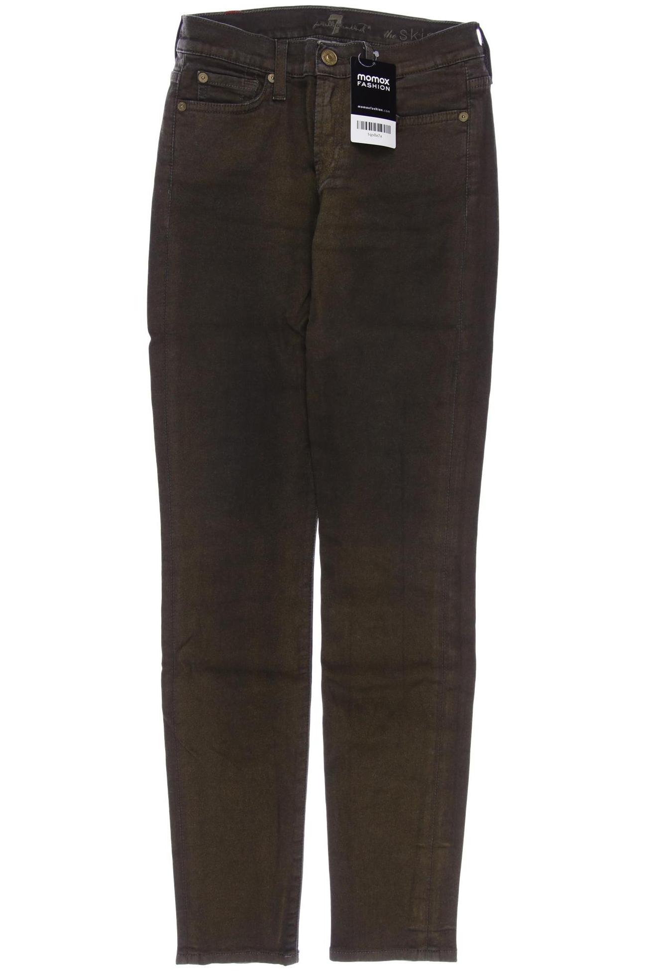

7 for all mankind Damen Jeans, braun, Gr. 25