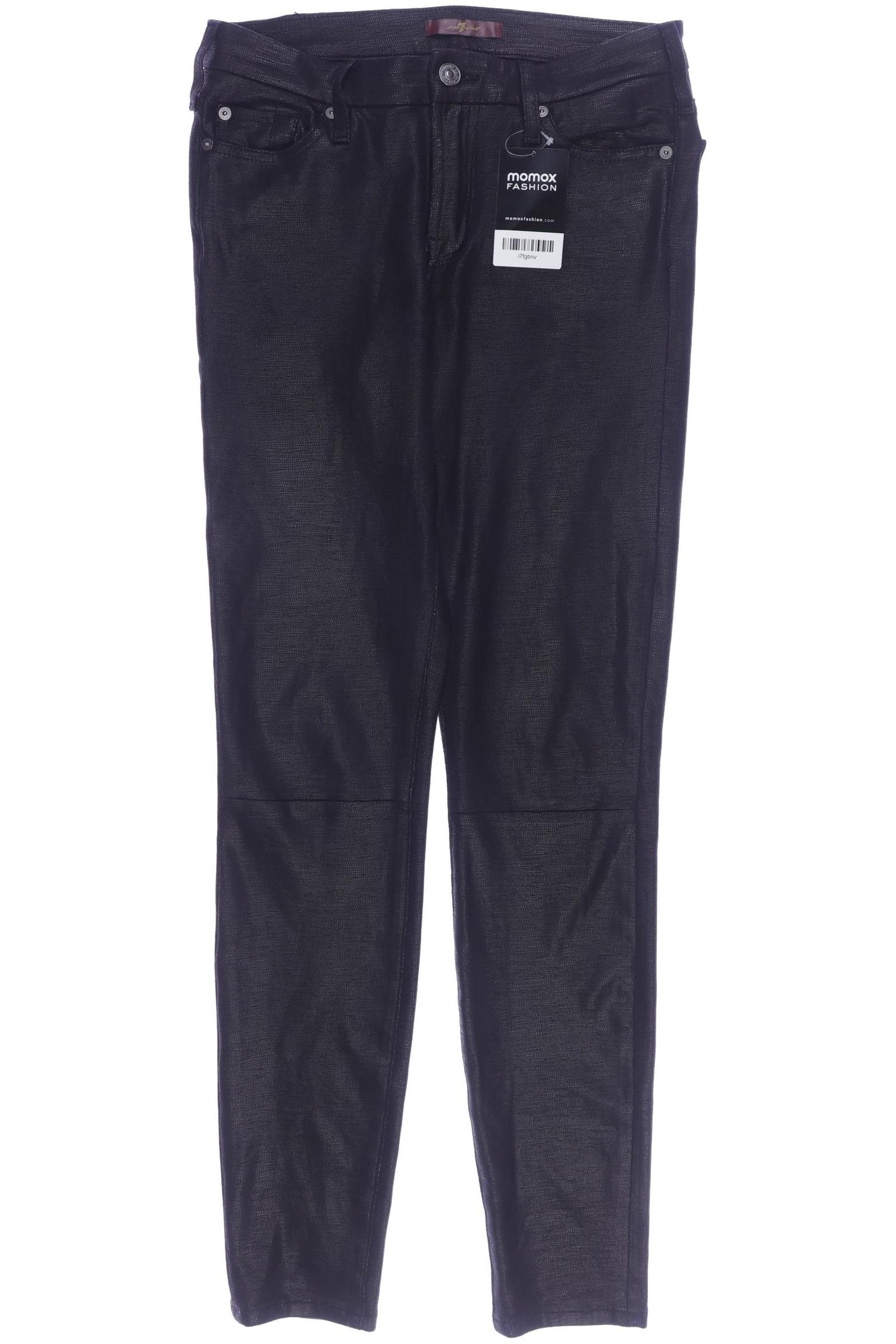 

7 for all mankind Damen Jeans, schwarz, Gr. 27