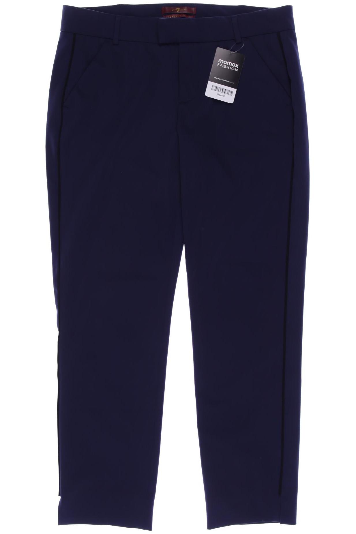 

7 for all mankind Damen Stoffhose, blau