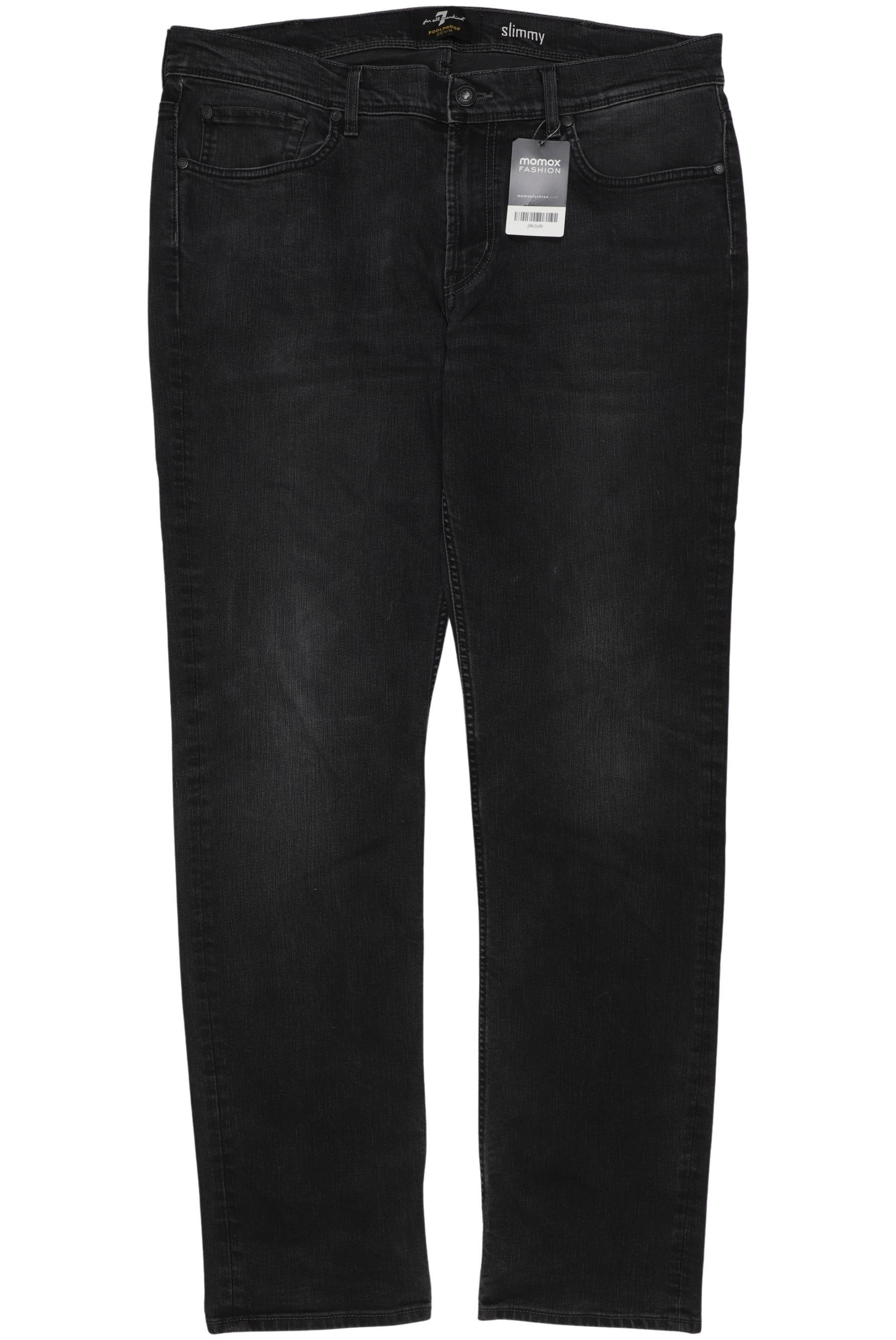 

7 for all mankind Herren Jeans, schwarz, Gr. 38