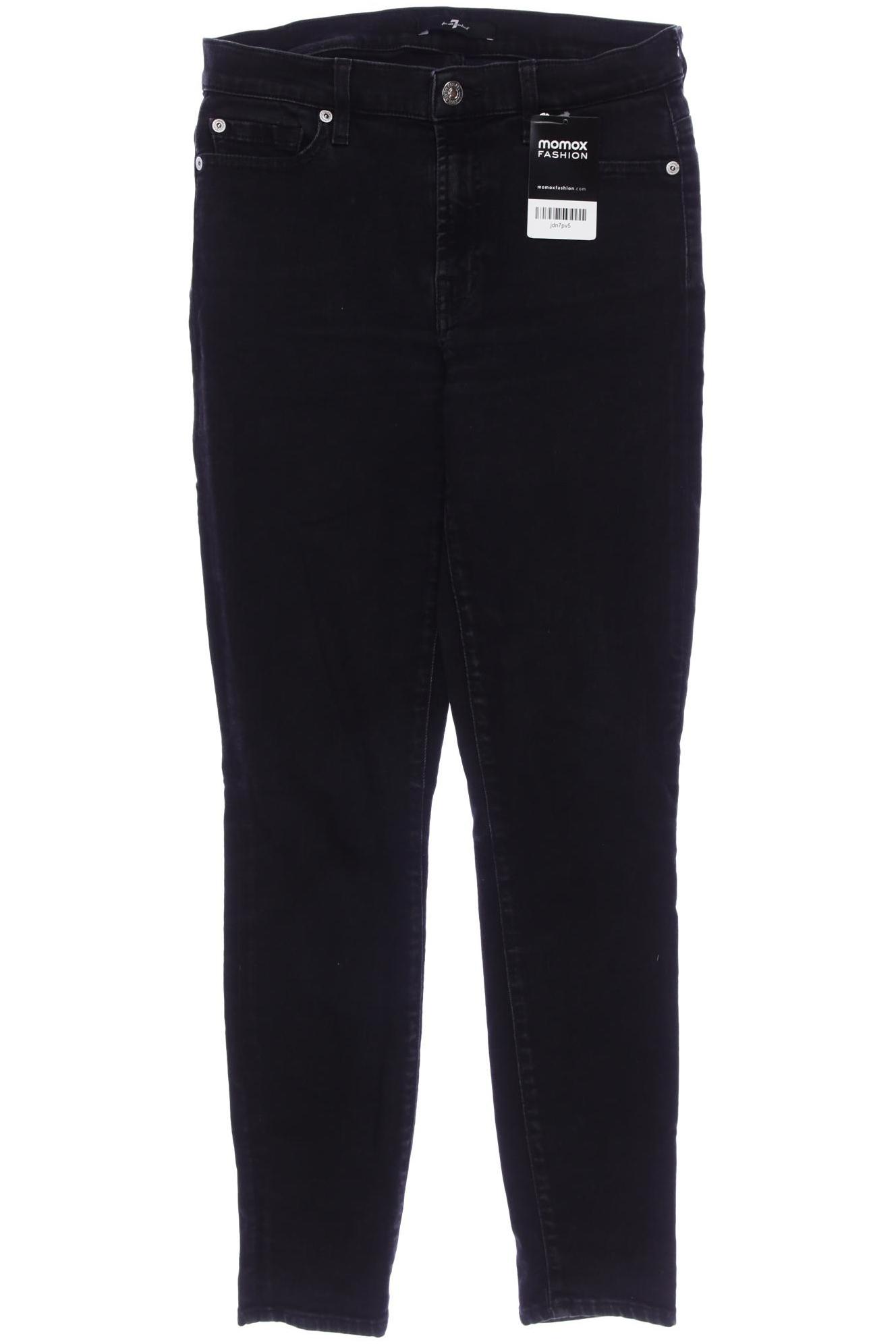 

7 for all mankind Damen Jeans, schwarz, Gr. 28