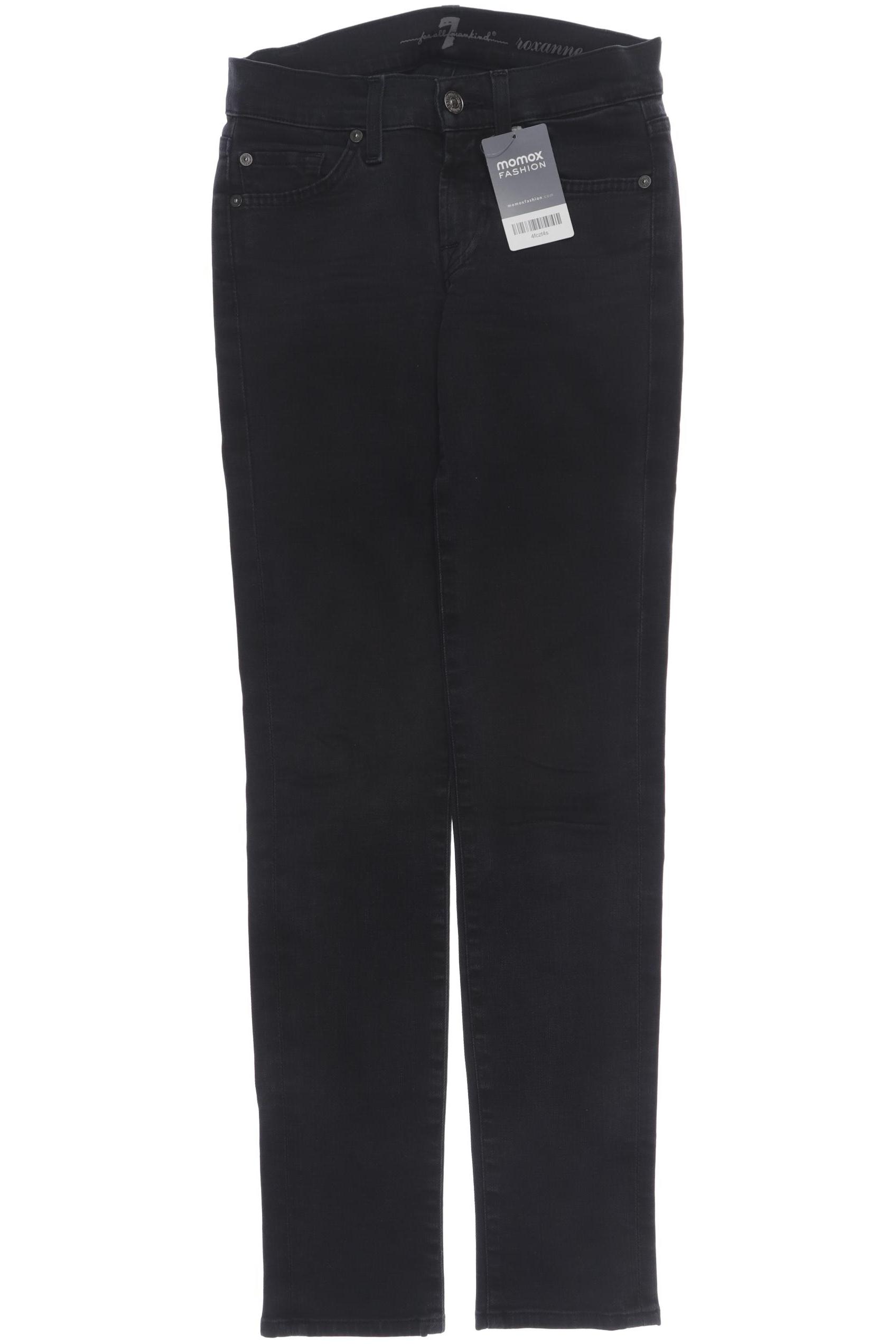 

7 for all mankind Damen Jeans, schwarz, Gr. 24