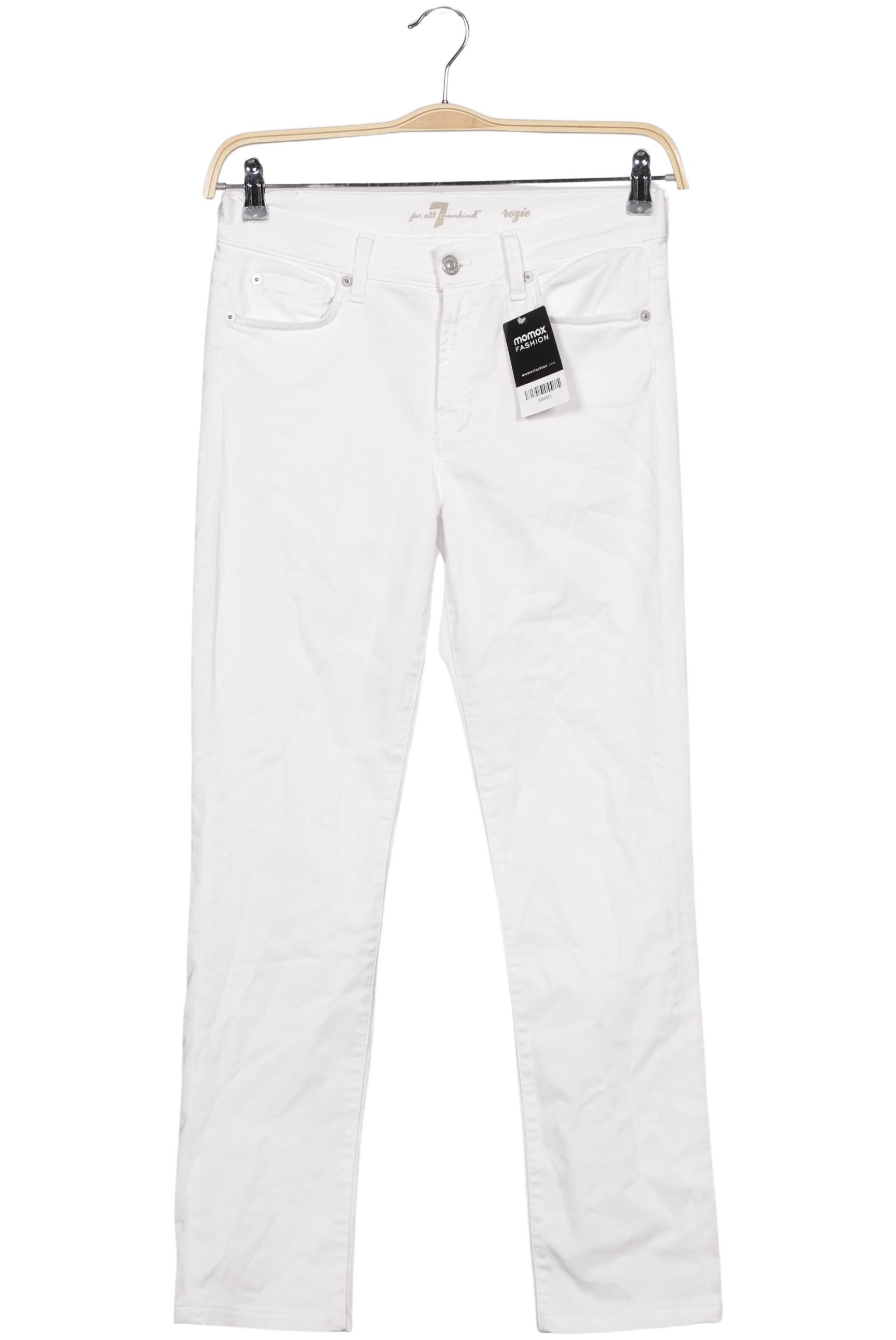 

7 for all mankind Damen Jeans, weiß, Gr. 28