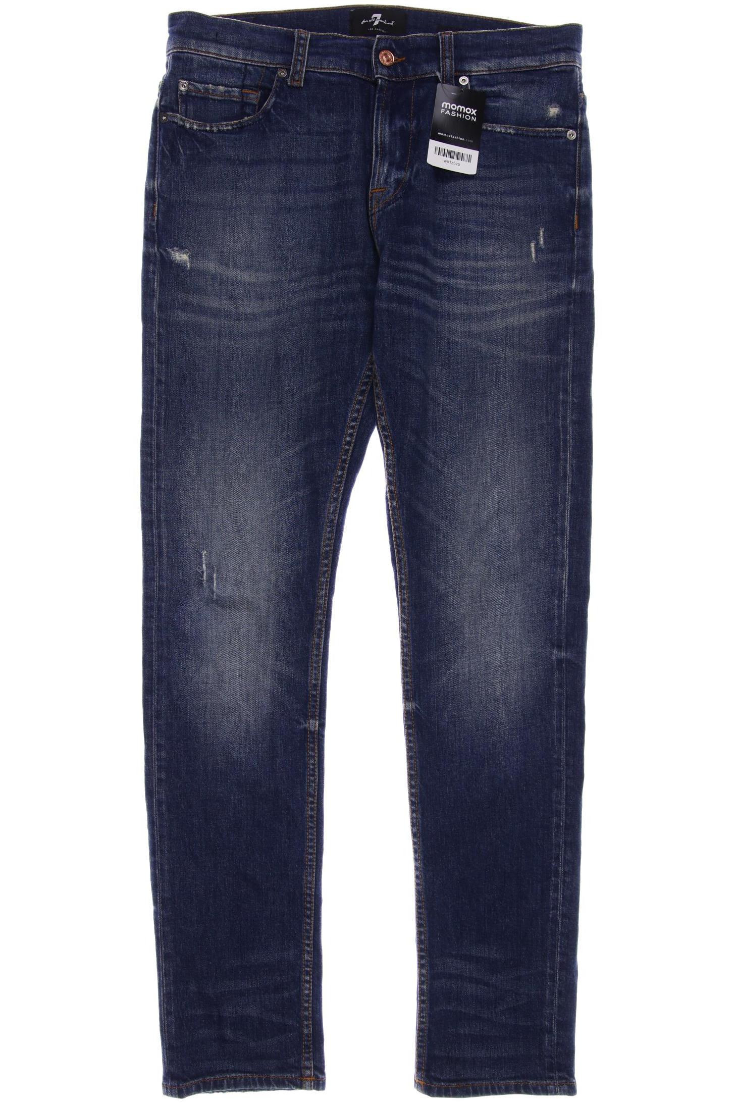 

7 for all mankind Herren Jeans, blau, Gr. 48
