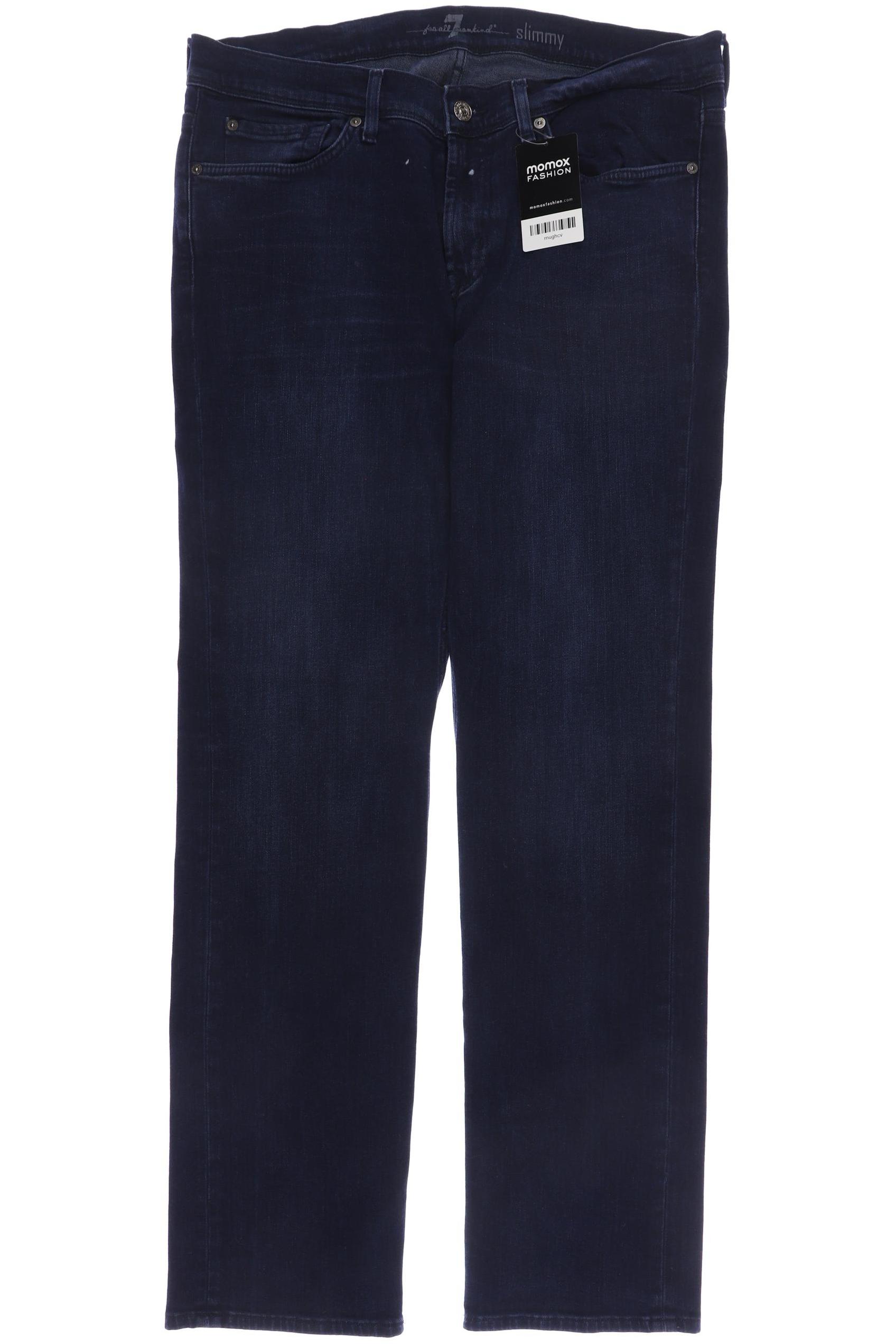 

7 for all mankind Herren Jeans, blau, Gr. 34
