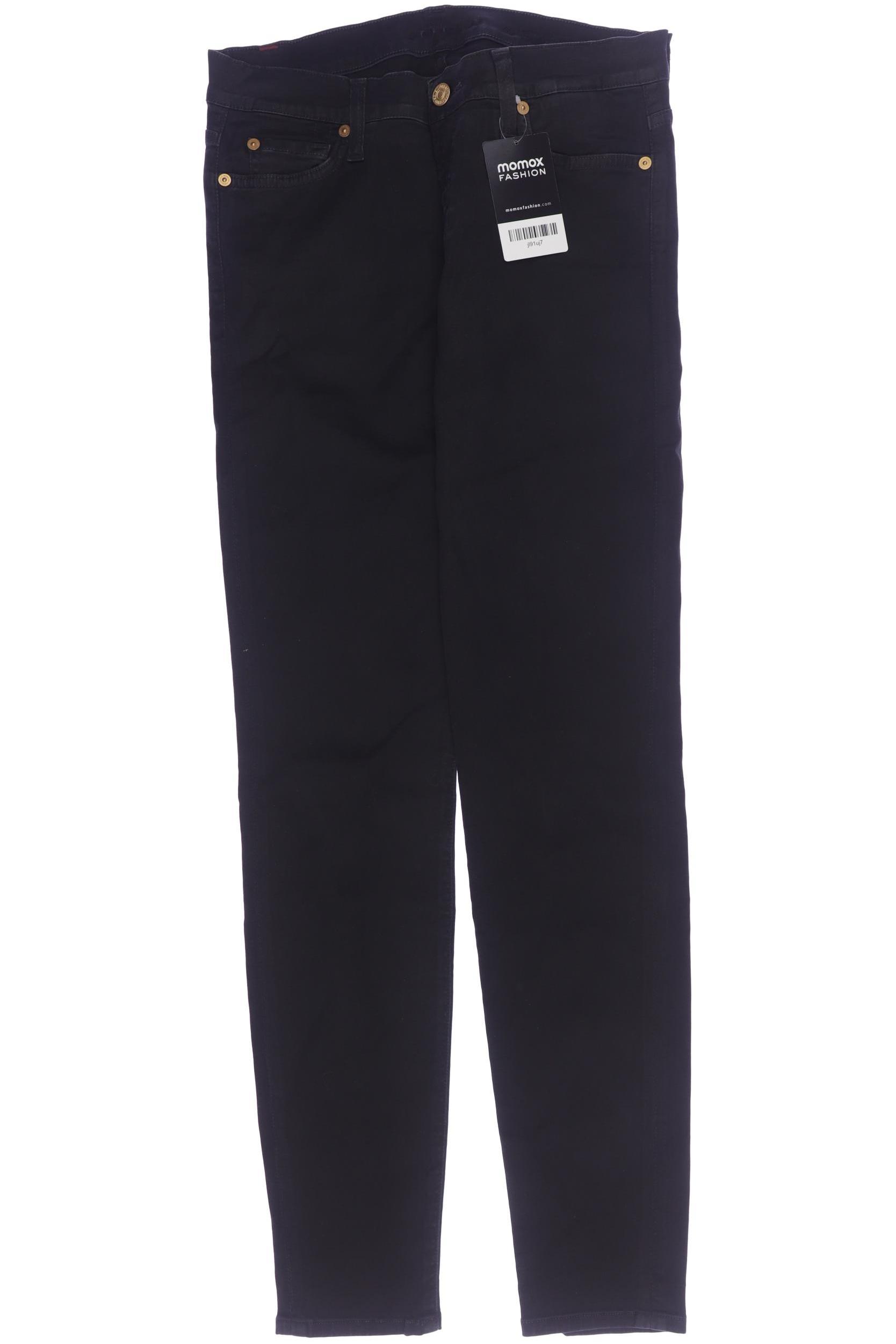 

7 for all mankind Damen Jeans, schwarz, Gr. 28