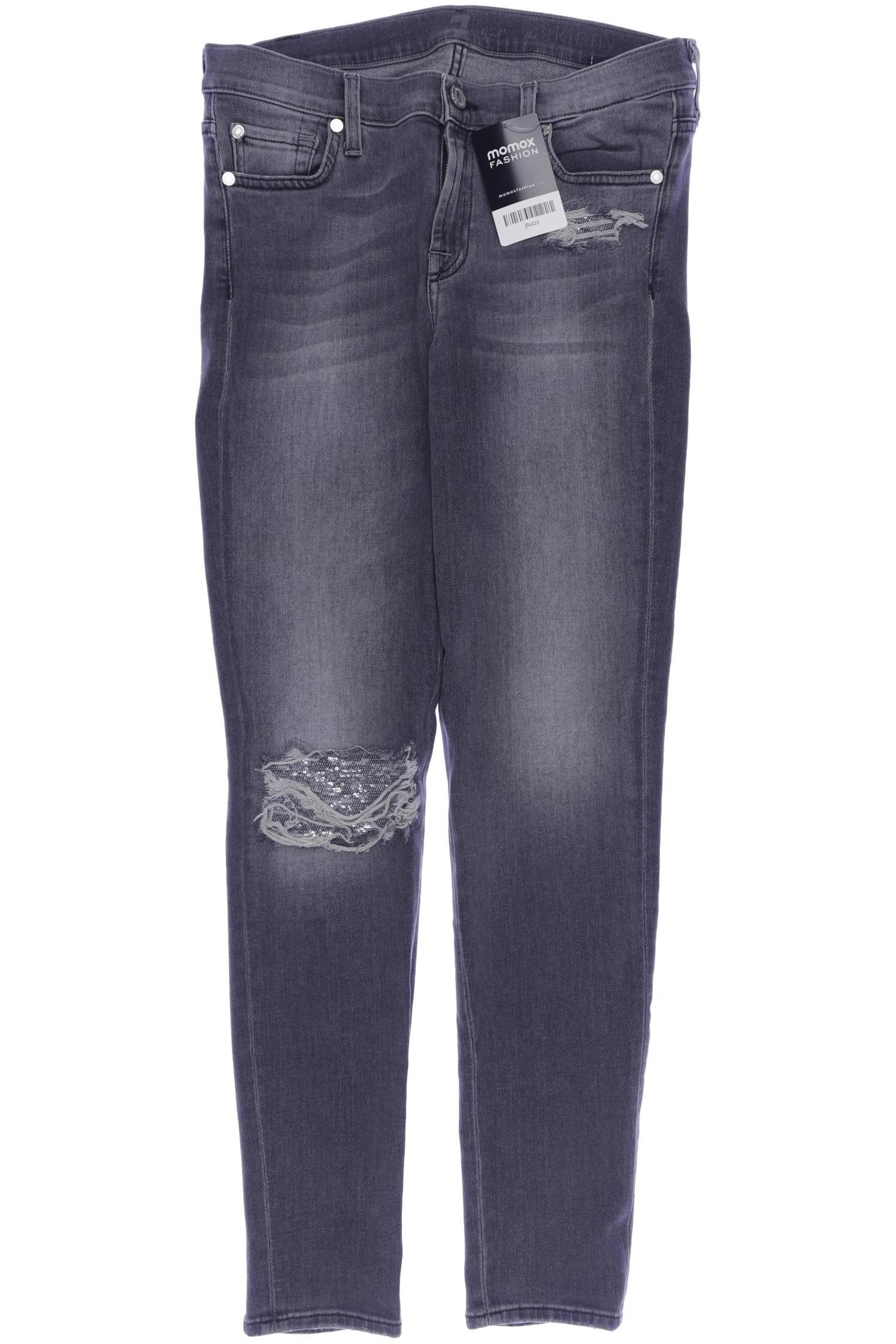 

7 for all mankind Damen Jeans, grau, Gr. 28