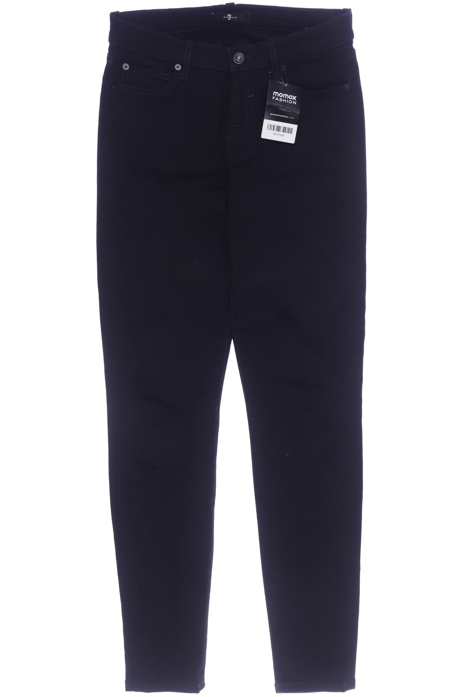 

7 for all mankind Damen Jeans, schwarz, Gr. 28