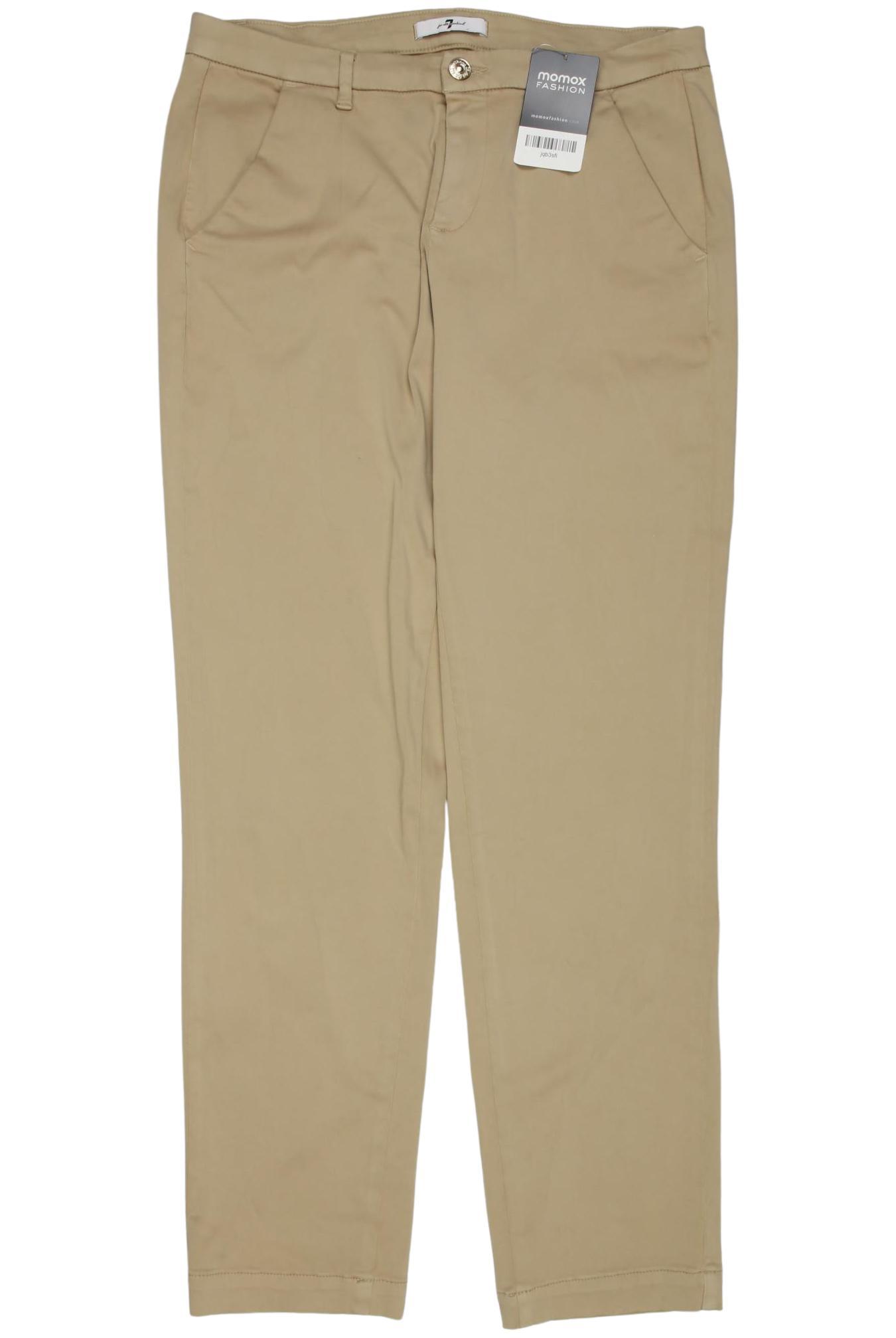 

7 for all mankind Damen Stoffhose, beige, Gr. 29