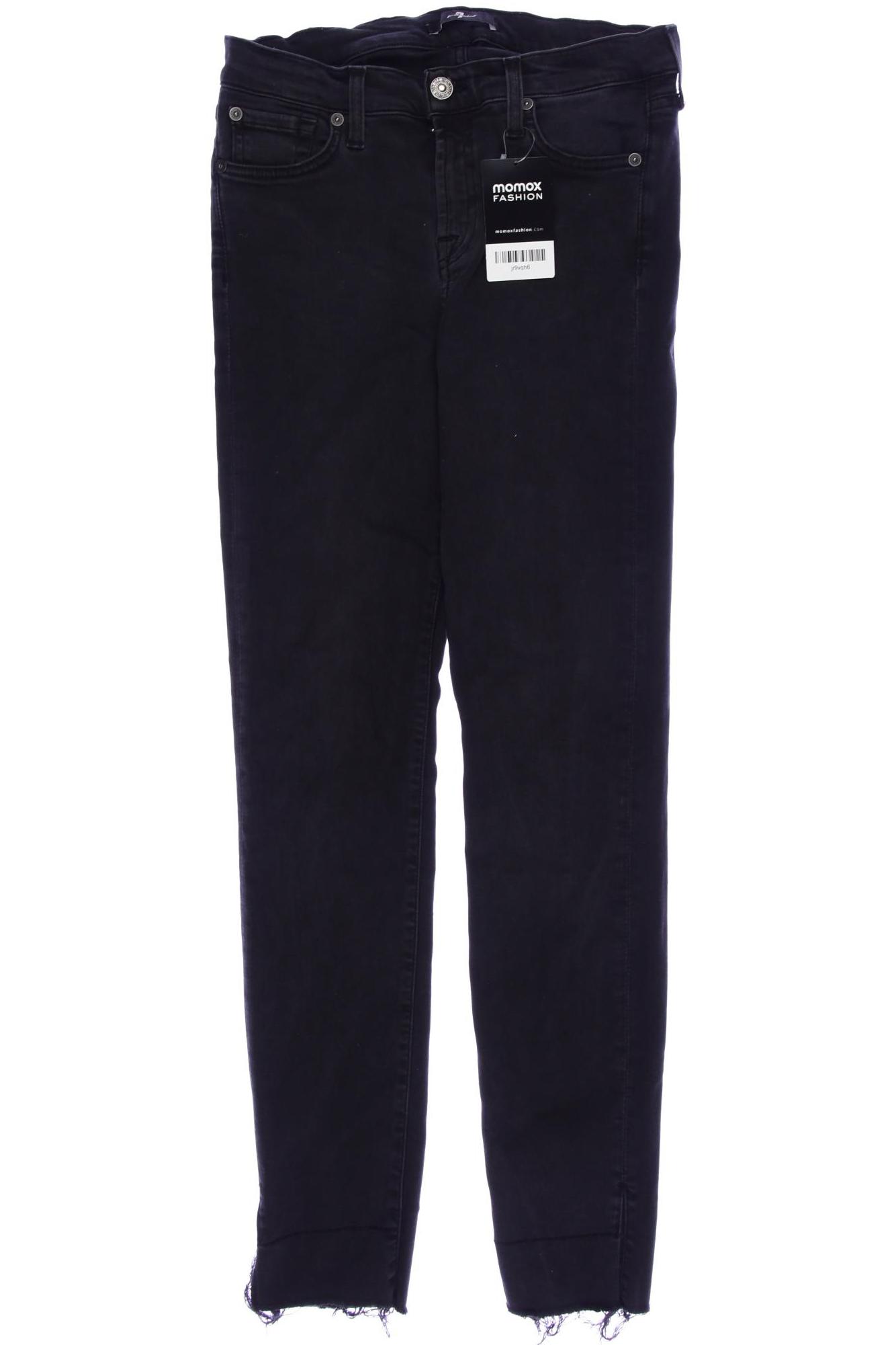 

7 for all mankind Damen Jeans, schwarz, Gr. 28