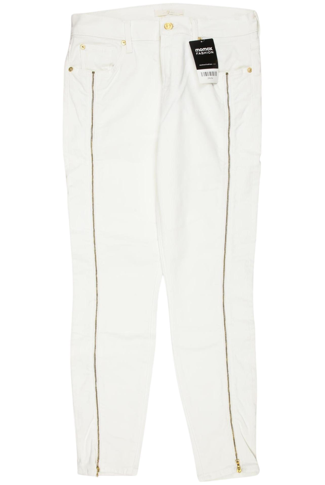 

7 for all mankind Damen Jeans, weiß, Gr. 27