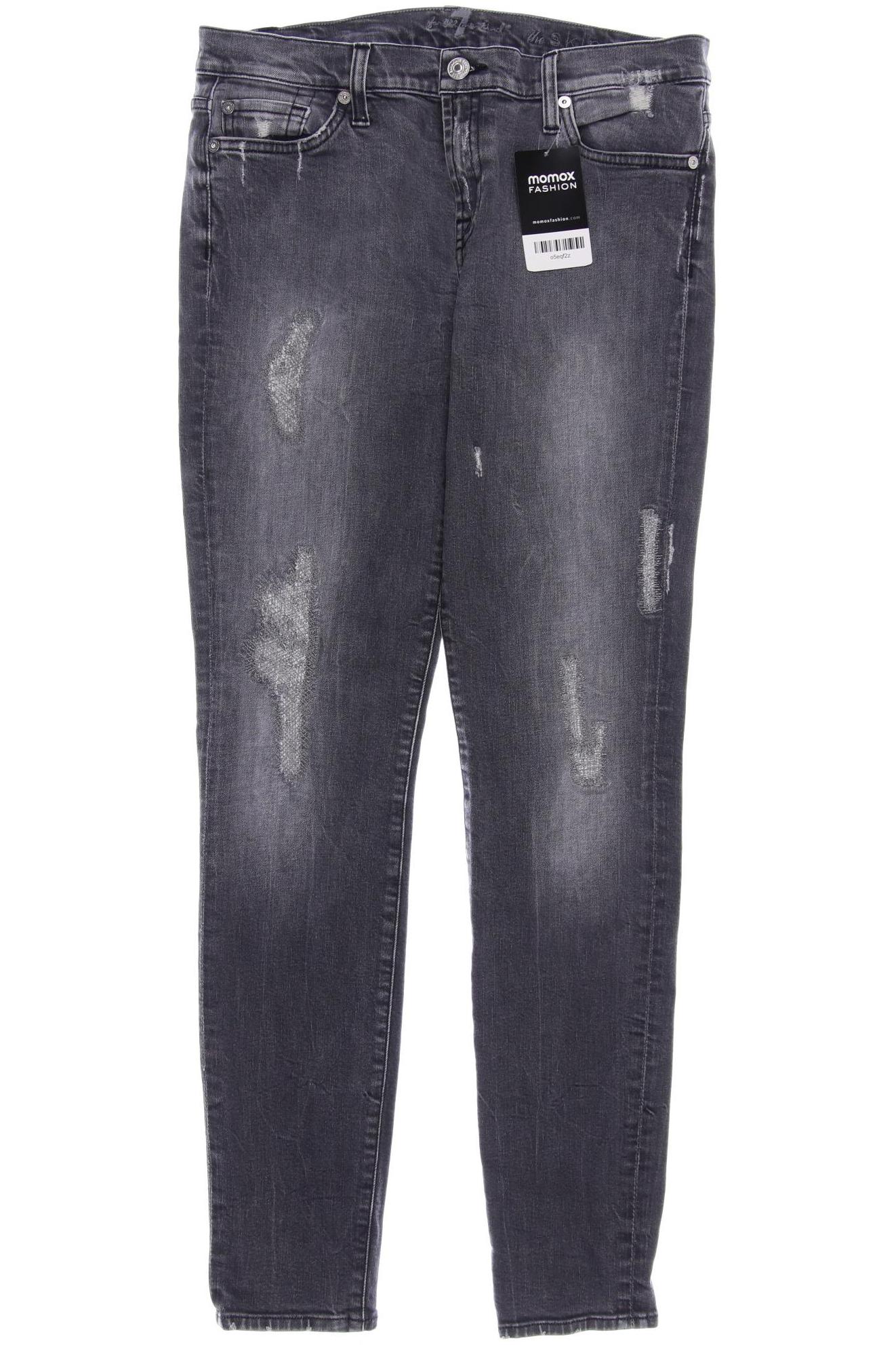 

7 for all mankind Damen Jeans, grau