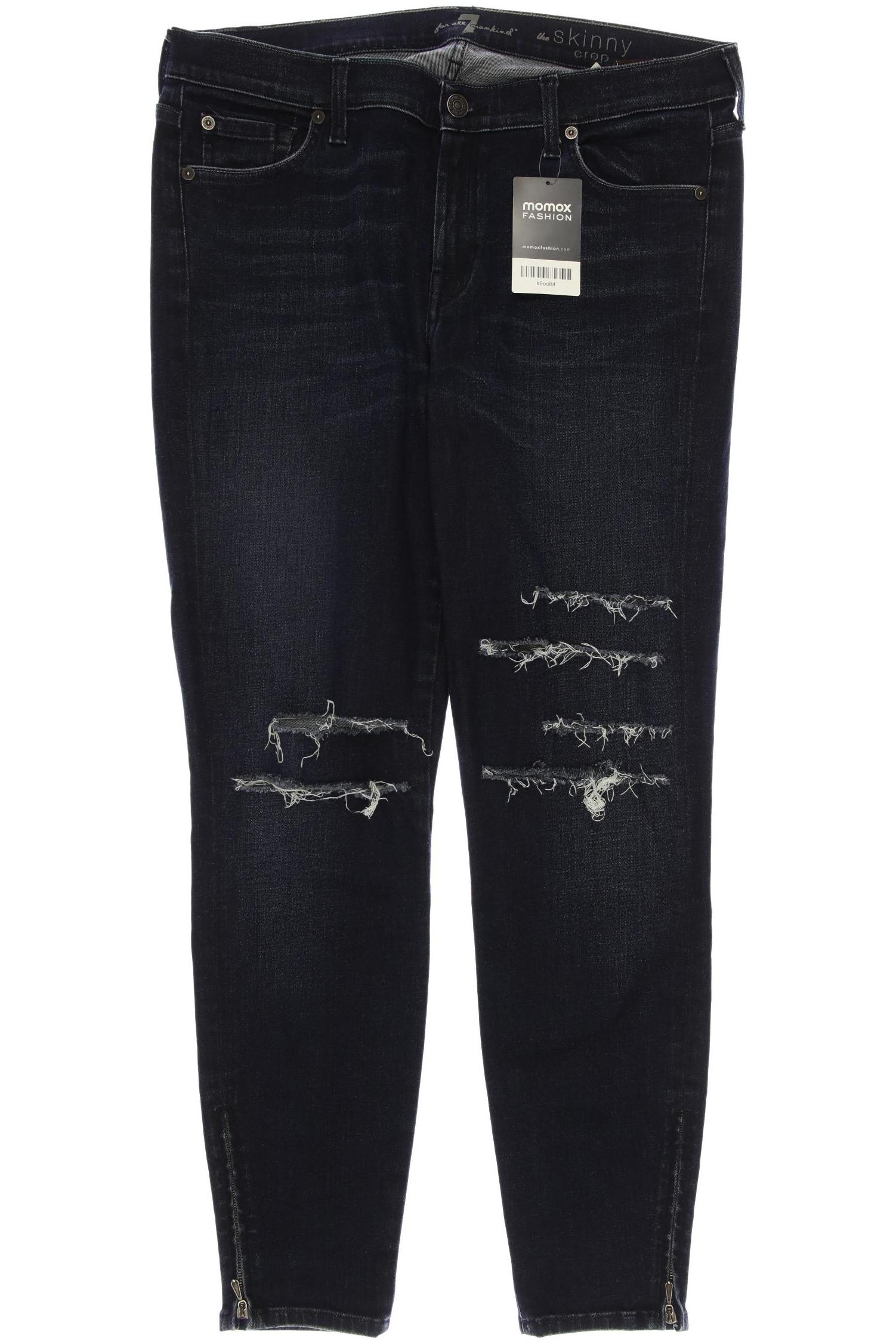 

7 for all mankind Damen Jeans, marineblau