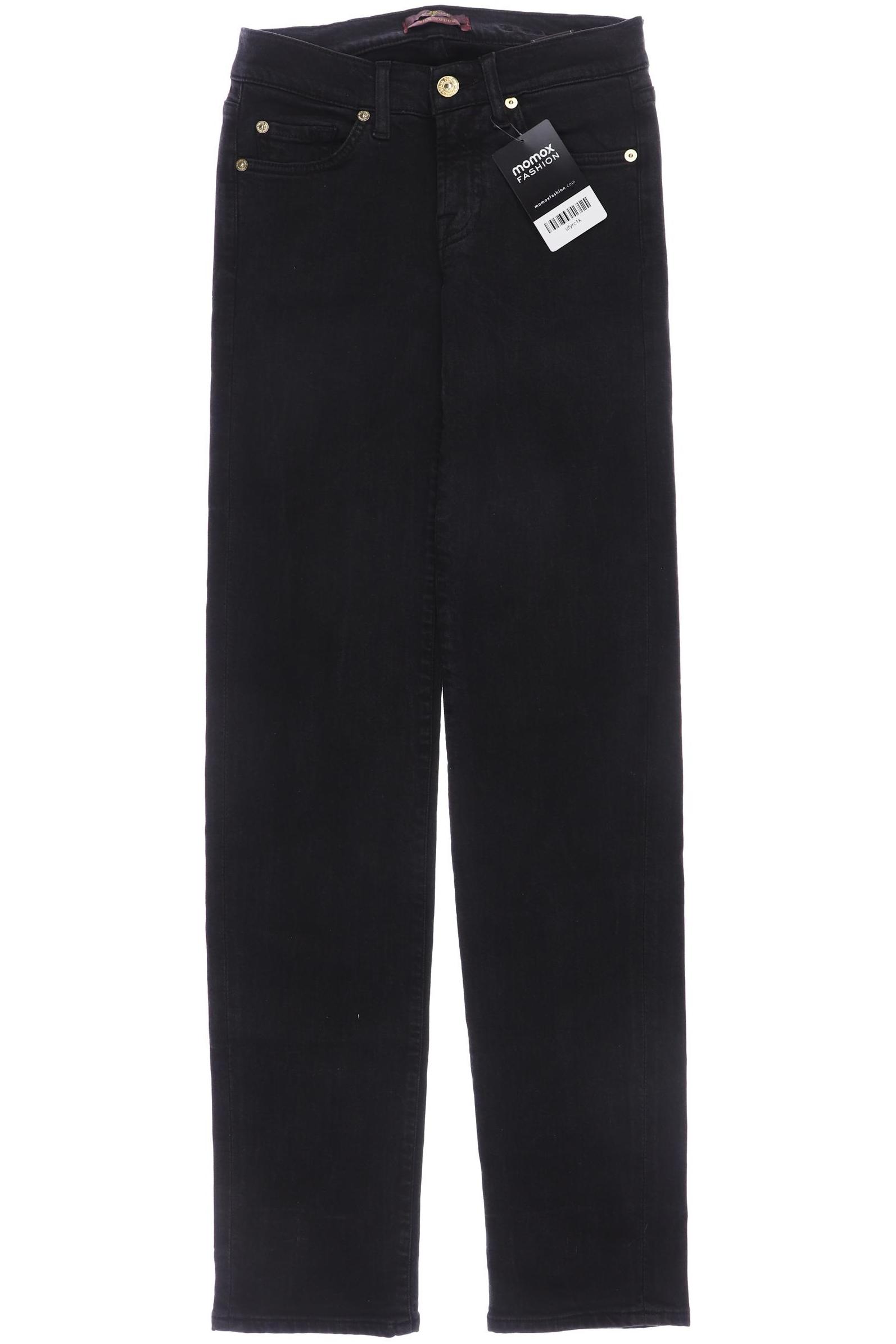 

7 for all mankind Damen Jeans, schwarz, Gr. 25