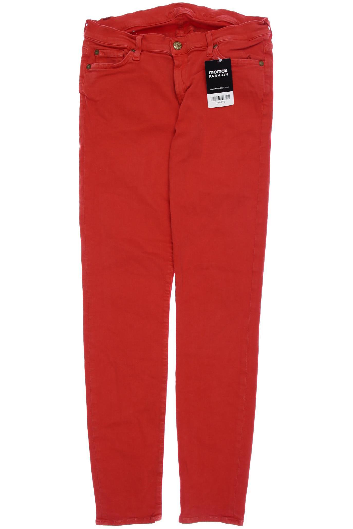 

7 for all mankind Damen Jeans, rot, Gr. 42