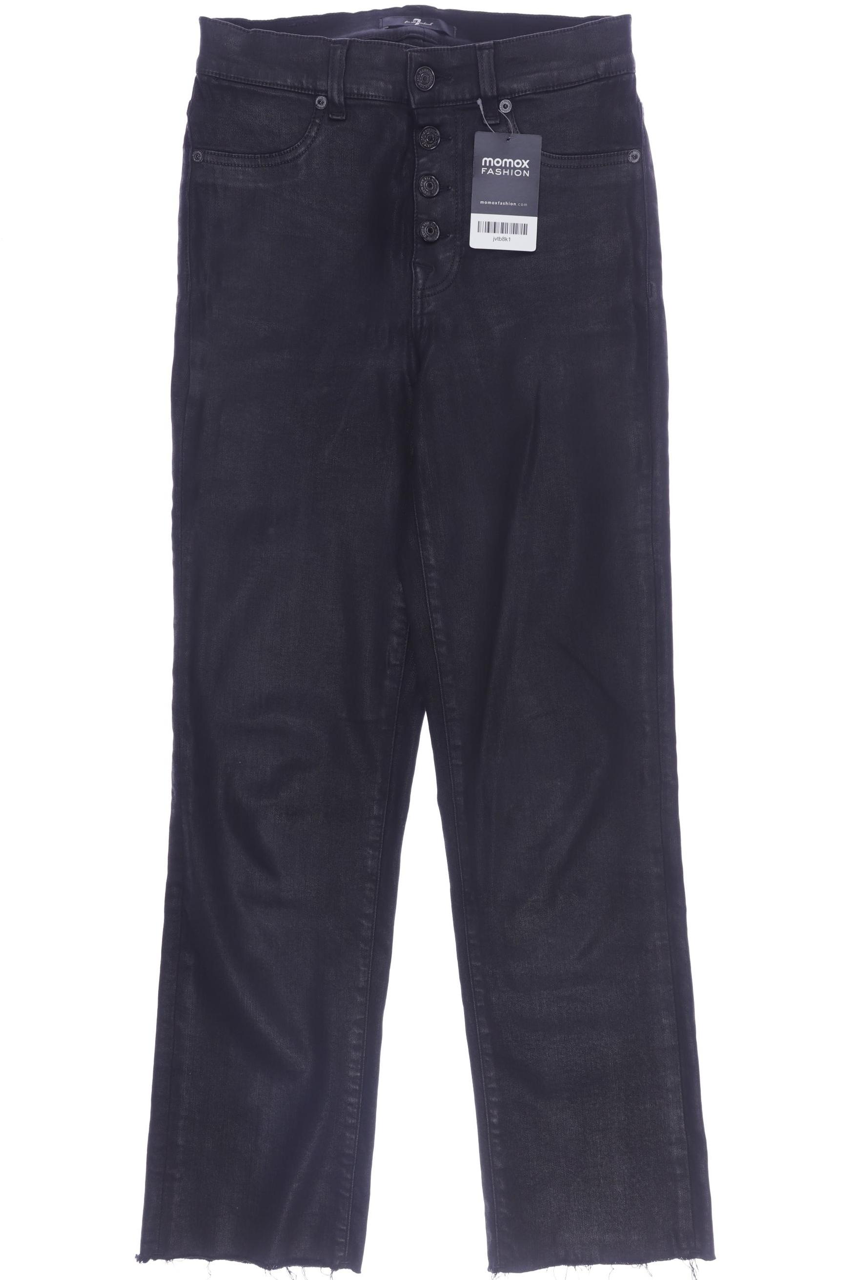 

7 for all mankind Damen Jeans, schwarz, Gr. 28