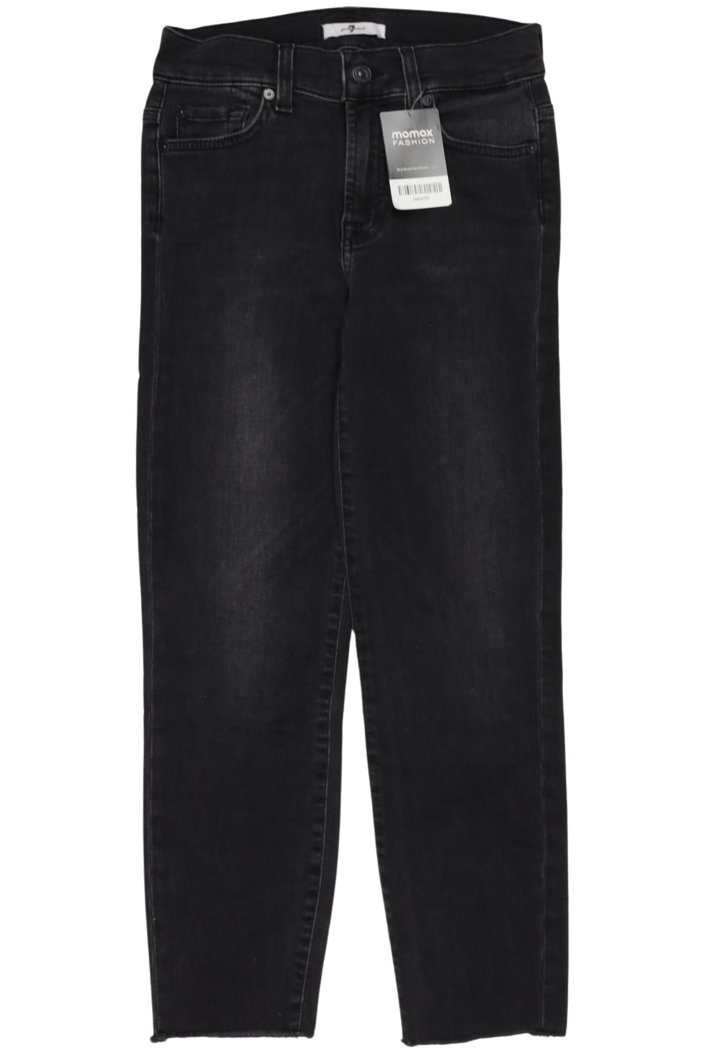 

7 for all mankind Damen Jeans, schwarz, Gr. 25