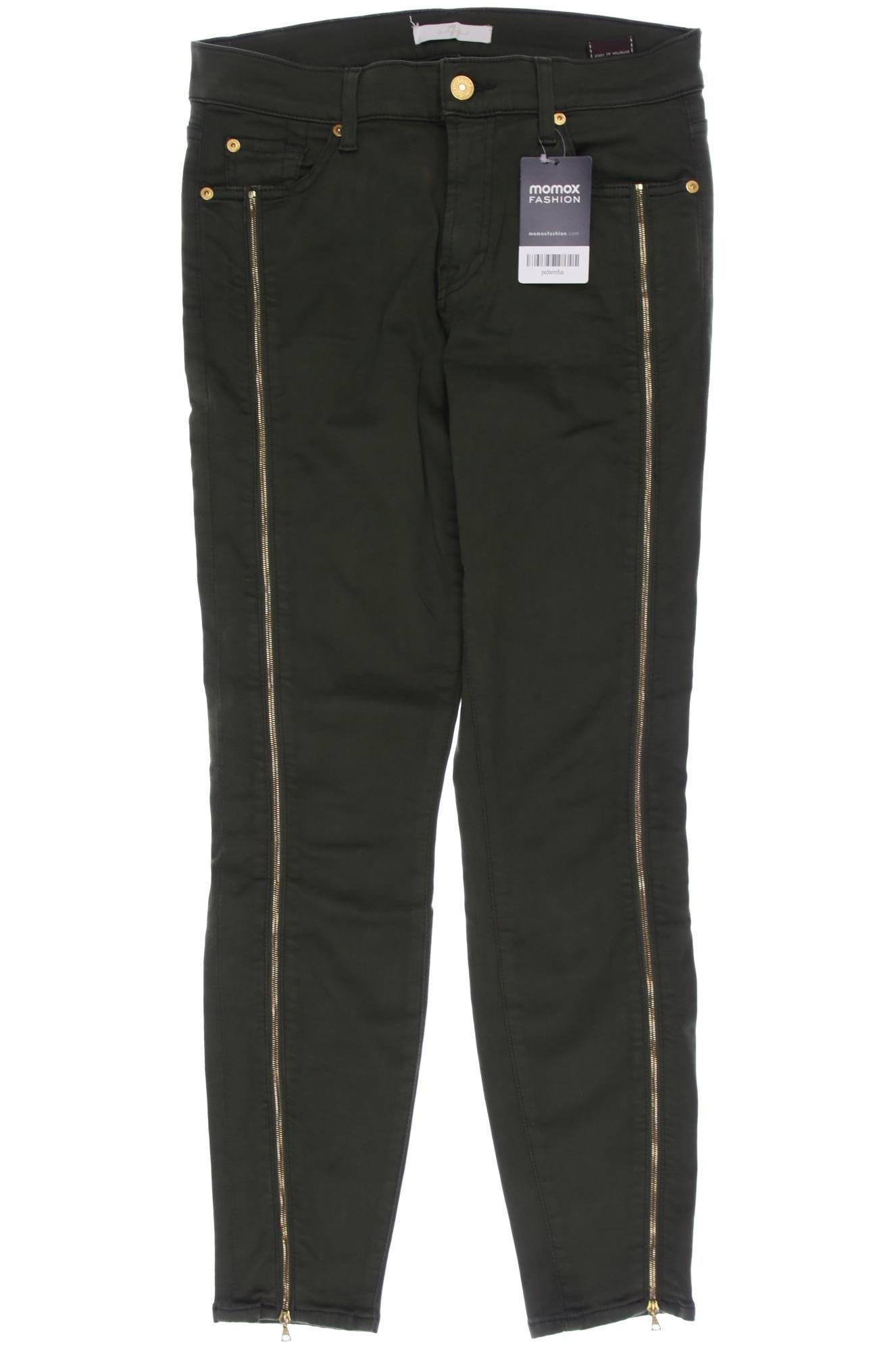 

7 for all mankind Damen Jeans, grün