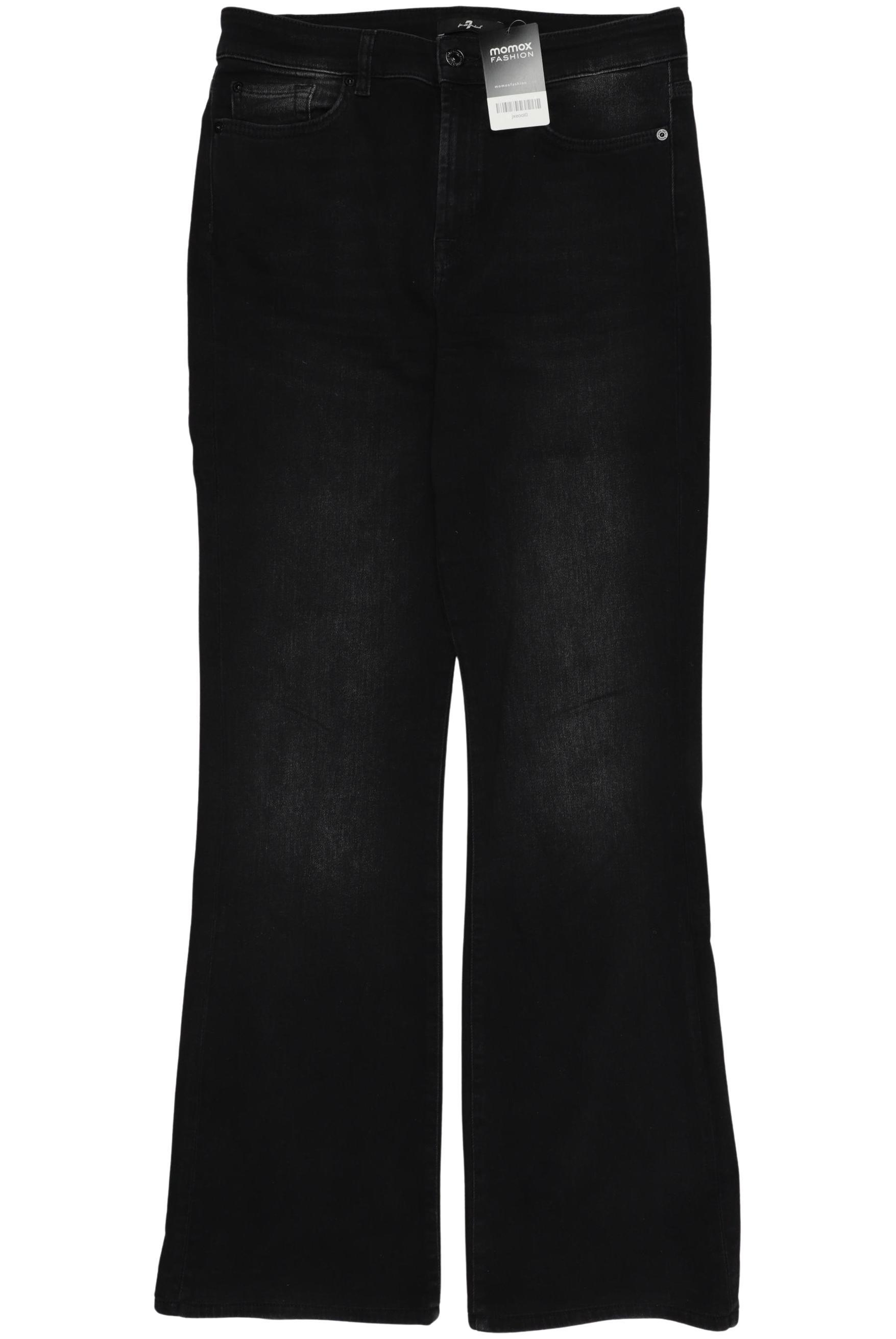 

7 for all mankind Damen Jeans, schwarz, Gr. 31