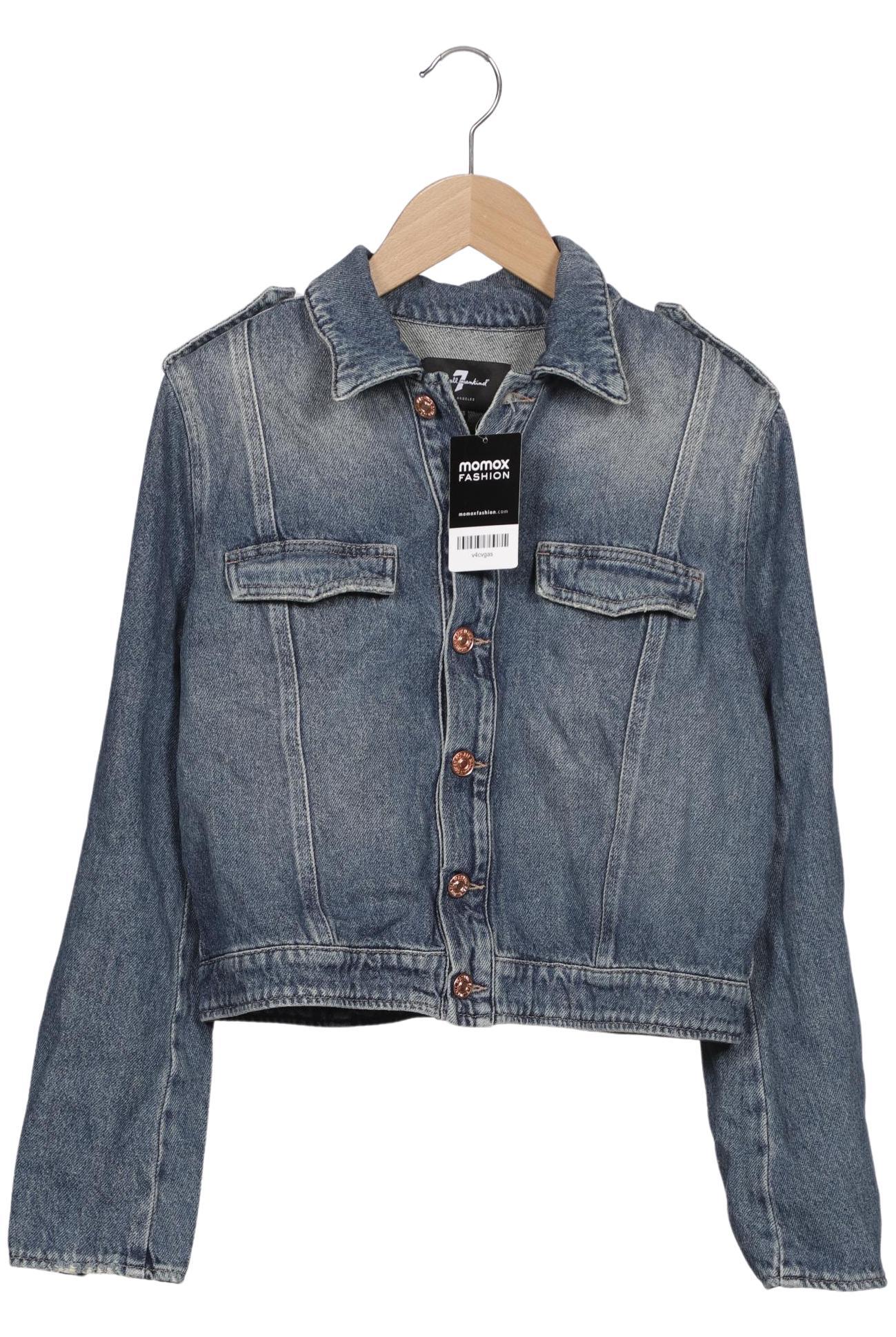 

7 for all mankind Damen Jacke, blau, Gr. 34