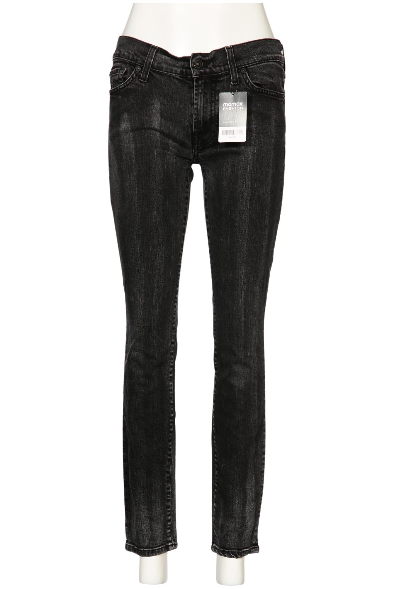 

7 for all mankind Damen Jeans, schwarz, Gr. 28