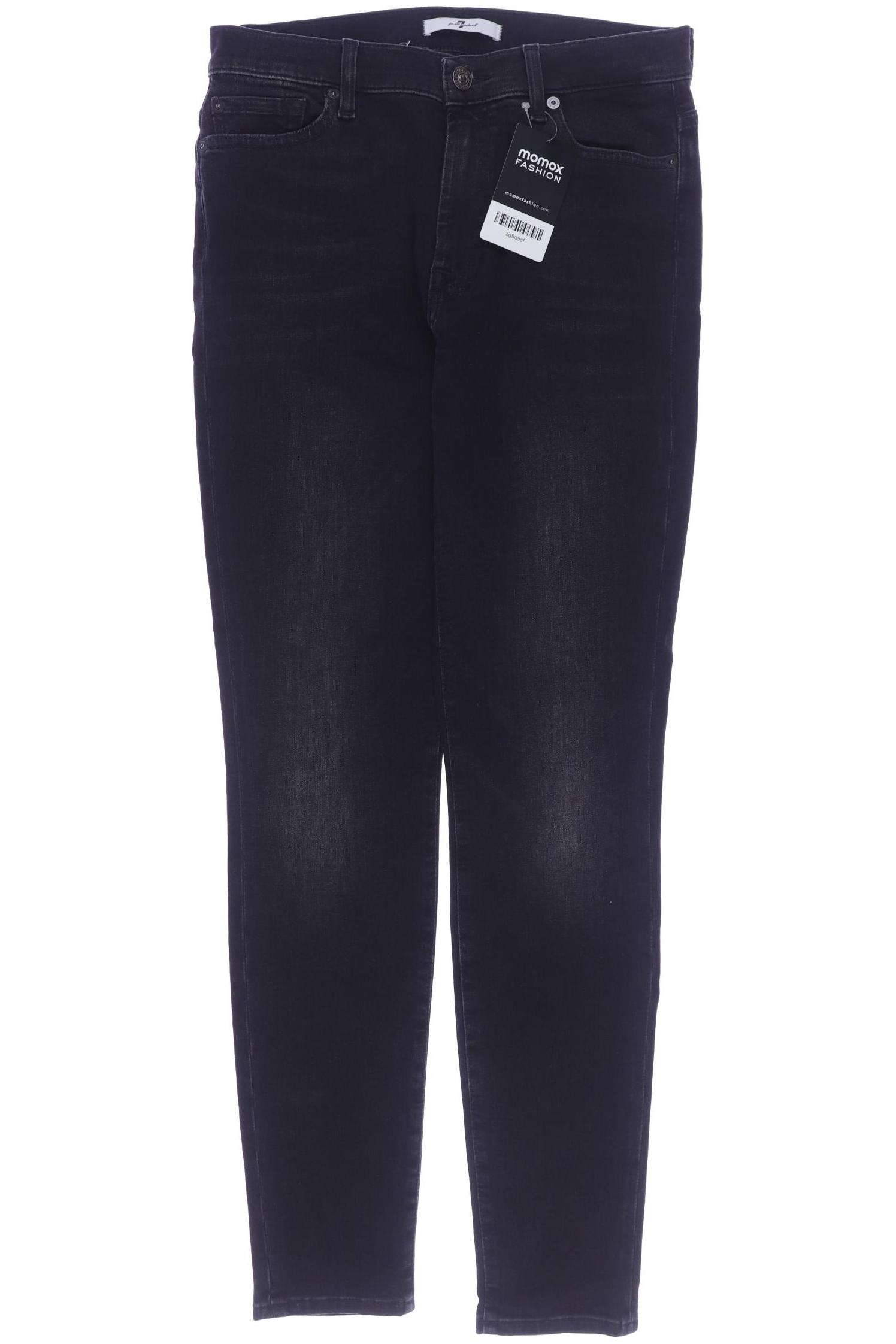 

7 for all mankind Damen Jeans, schwarz, Gr. 28