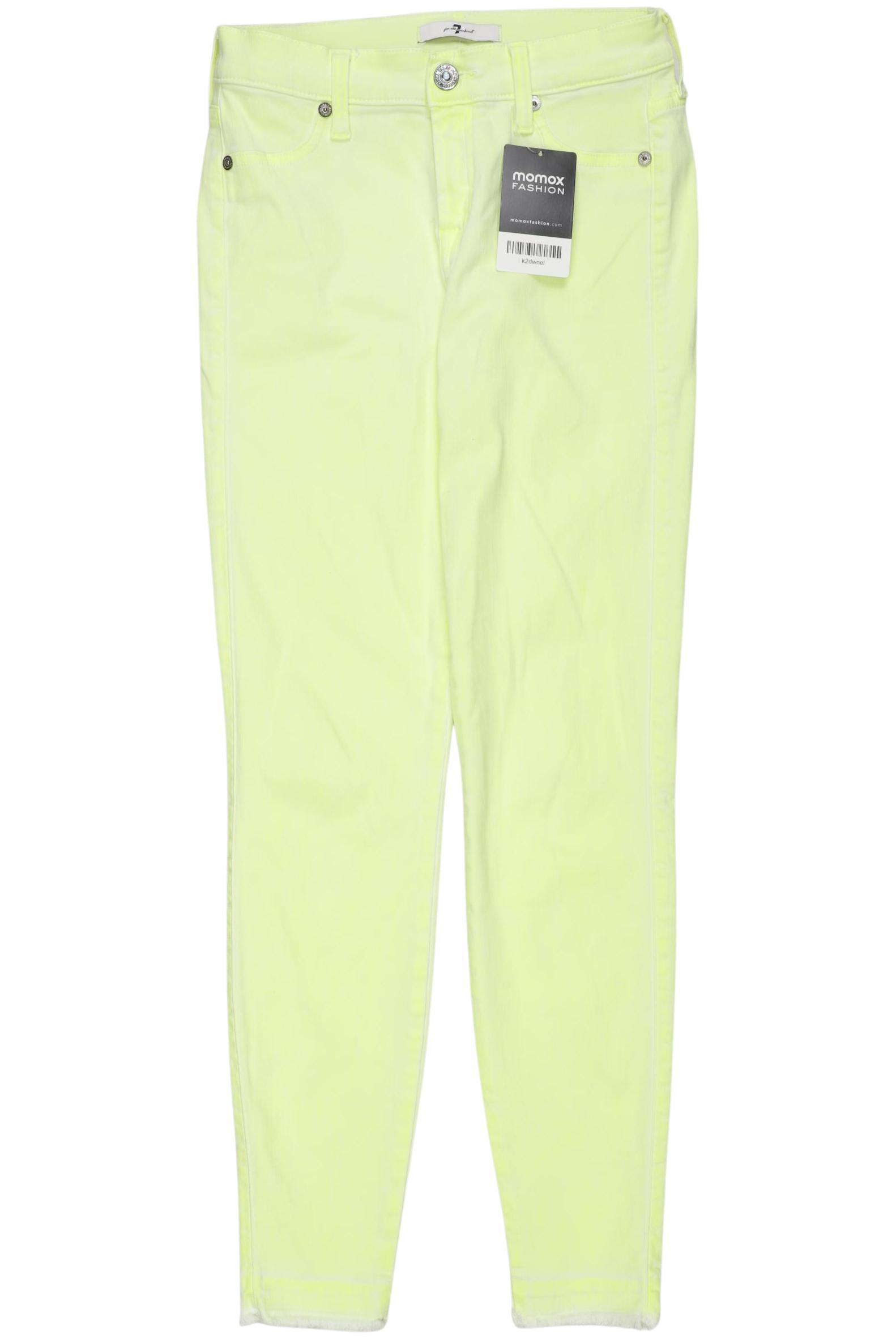 

7 for all mankind Damen Jeans, neon, Gr. 25