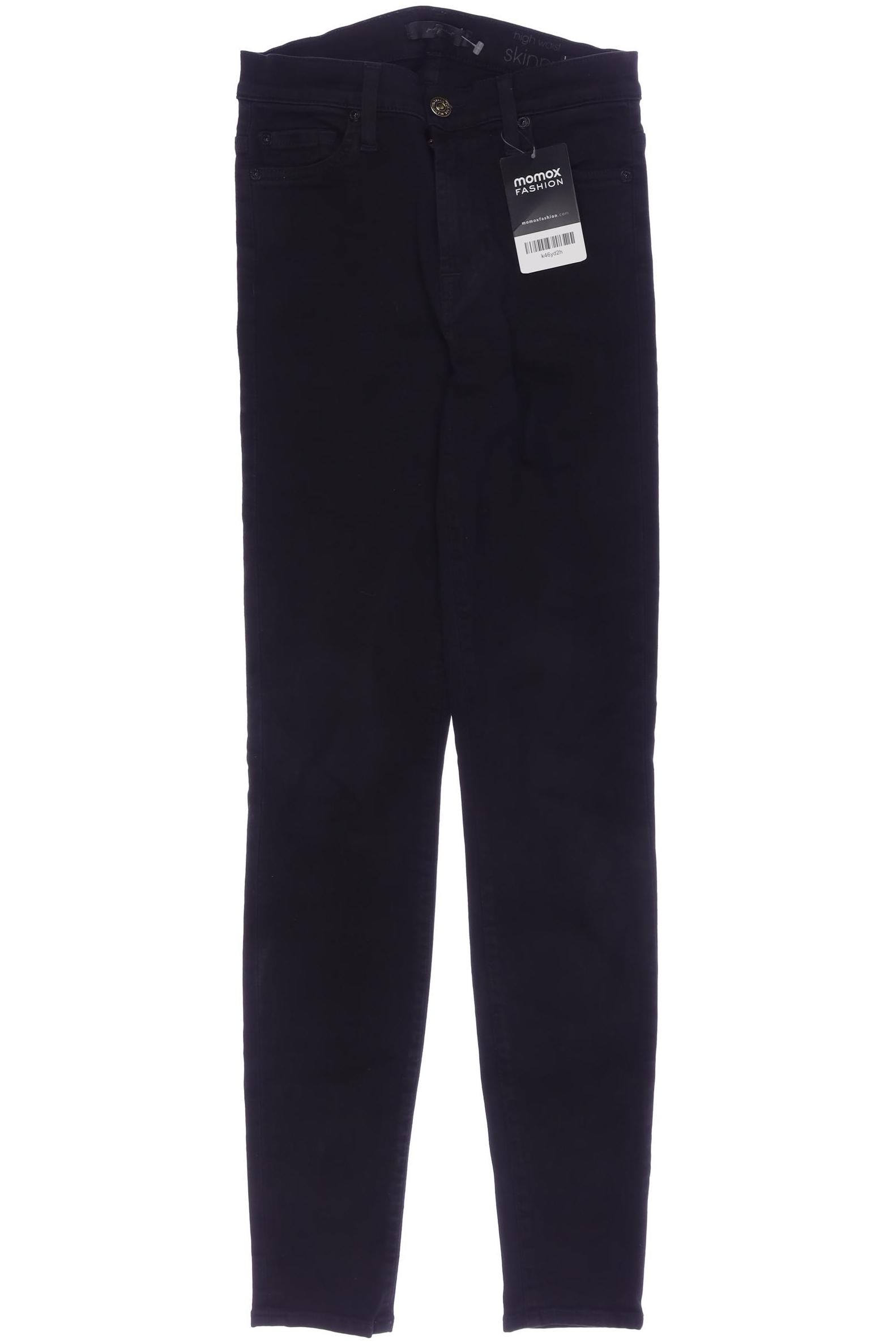 

7 for all mankind Damen Jeans, schwarz, Gr. 25