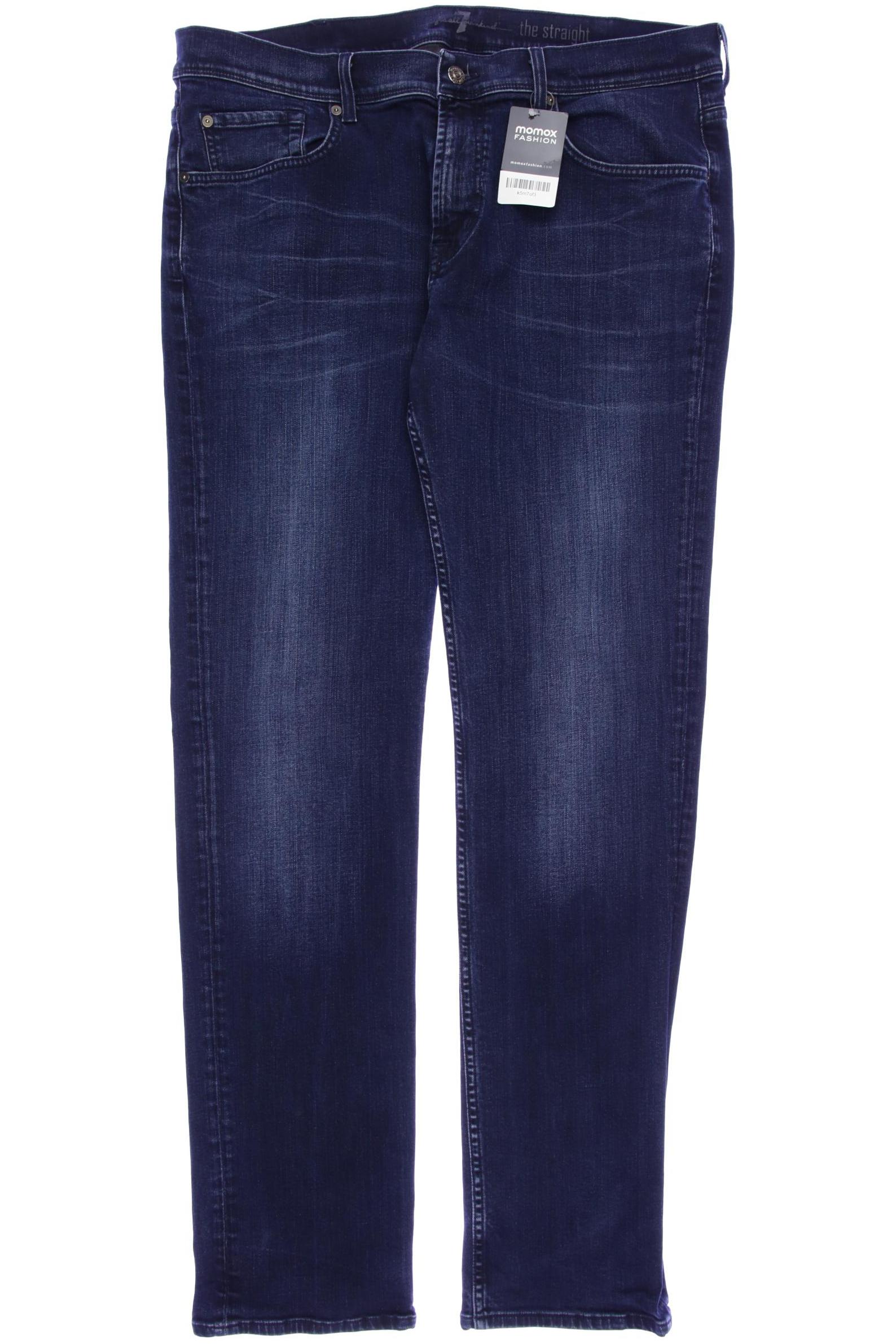 

7 for all mankind Herren Jeans, marineblau, Gr. 38