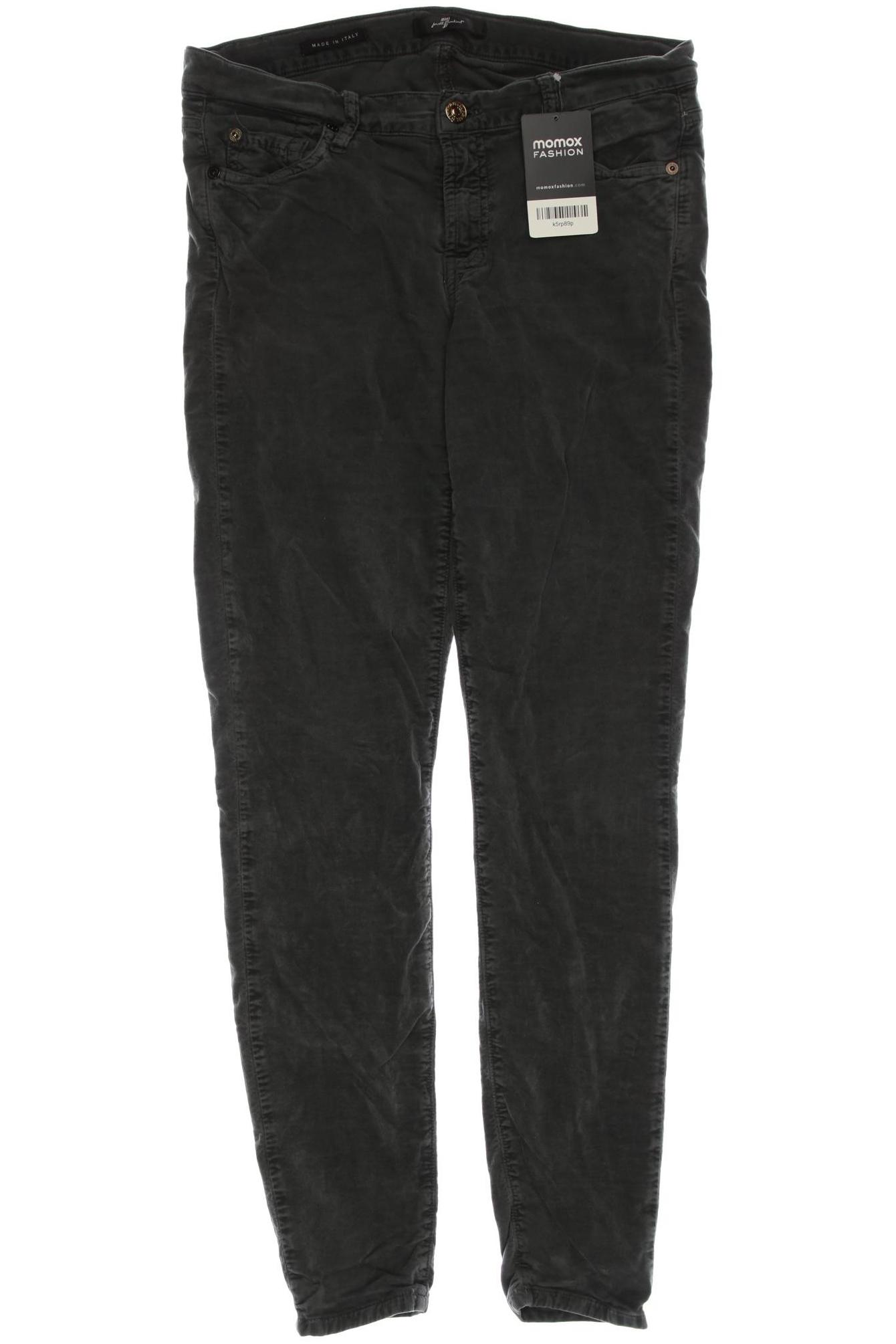 

7 for all mankind Damen Stoffhose, grau
