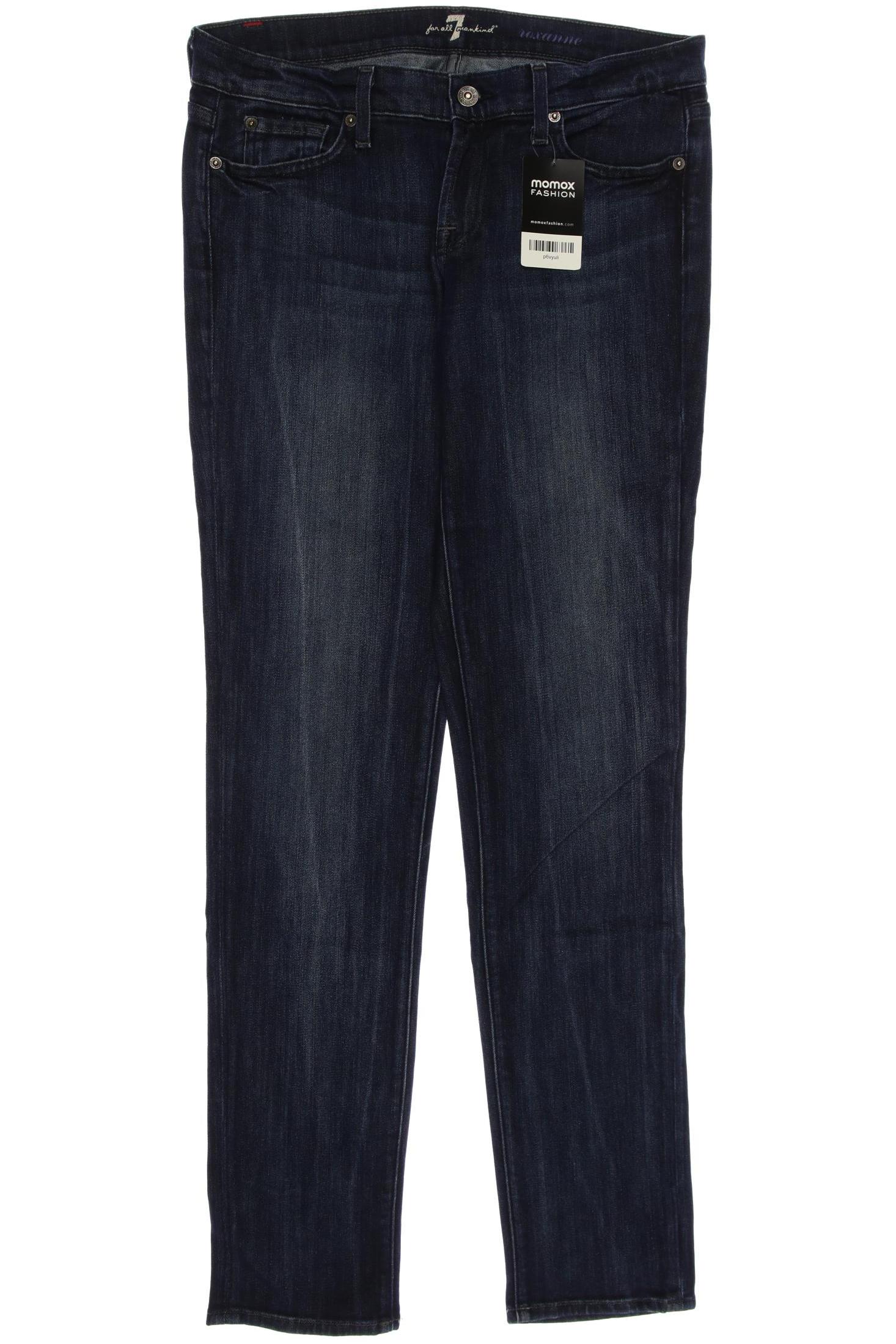 

7 for all mankind Damen Jeans, marineblau