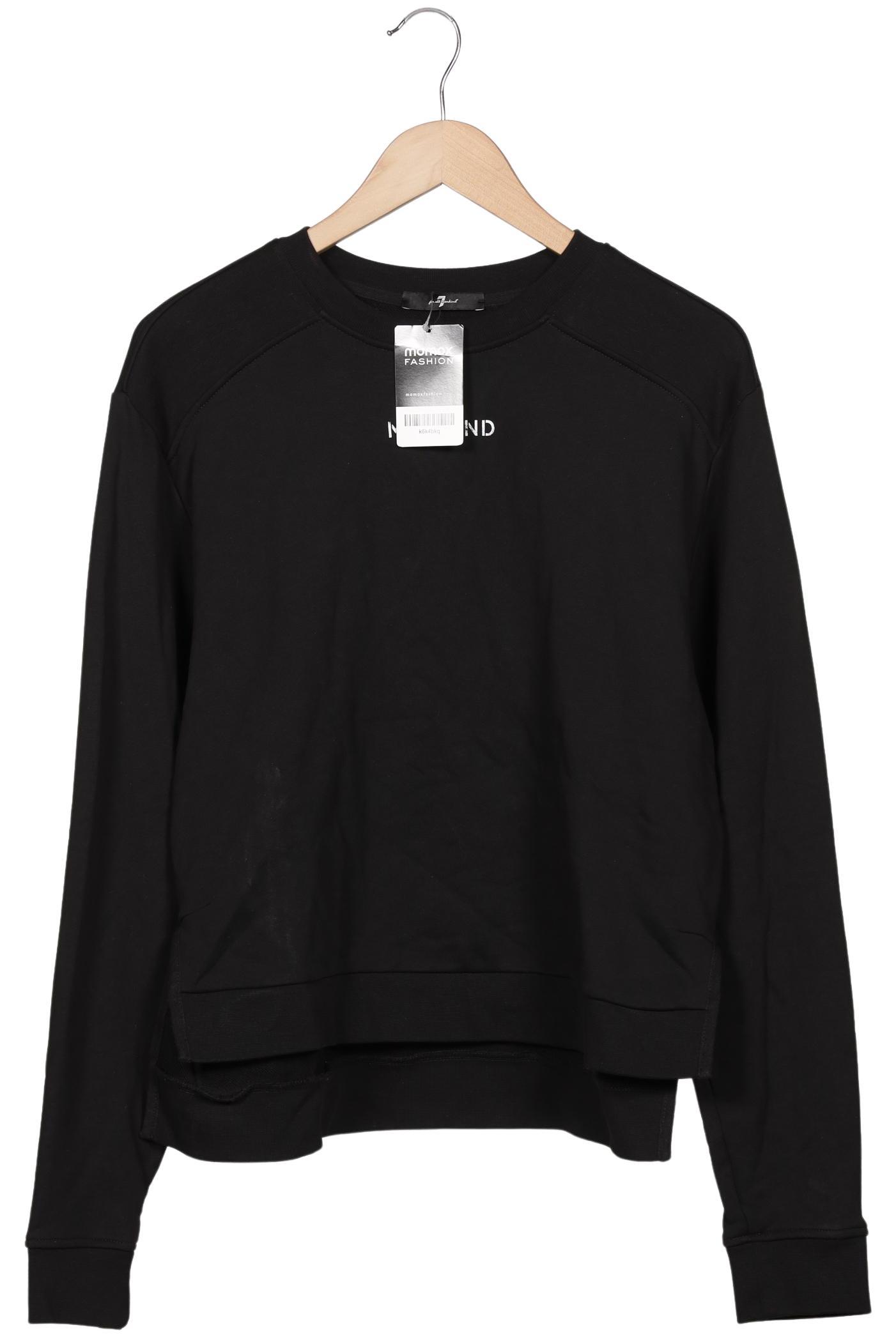 

7 for all mankind Damen Sweatshirt, schwarz, Gr. 42