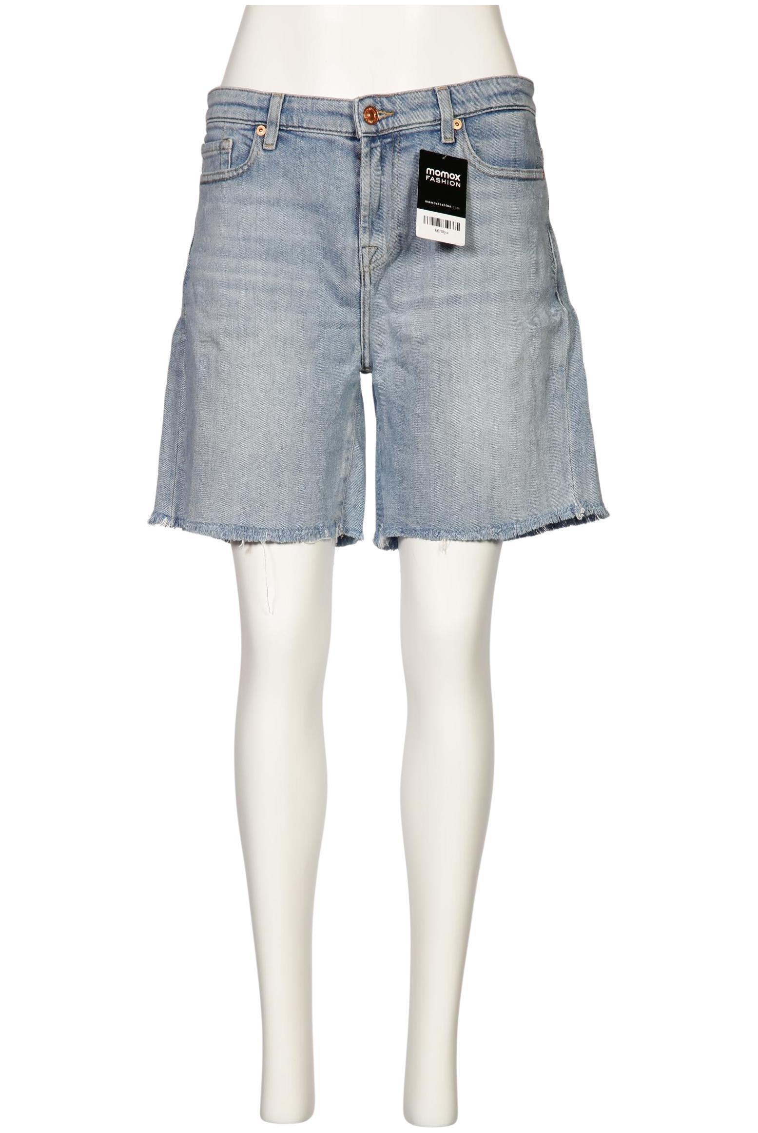 

7 for all mankind Damen Shorts, hellblau, Gr. 30