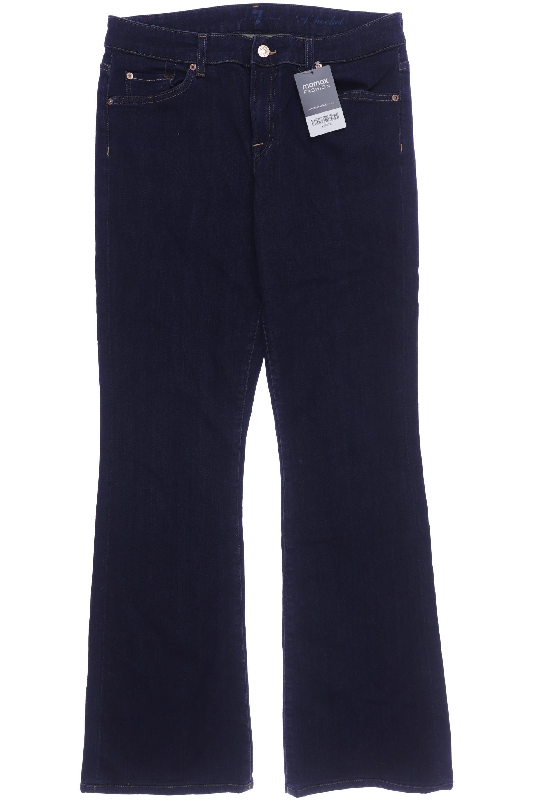 

7 for all mankind Damen Jeans, marineblau