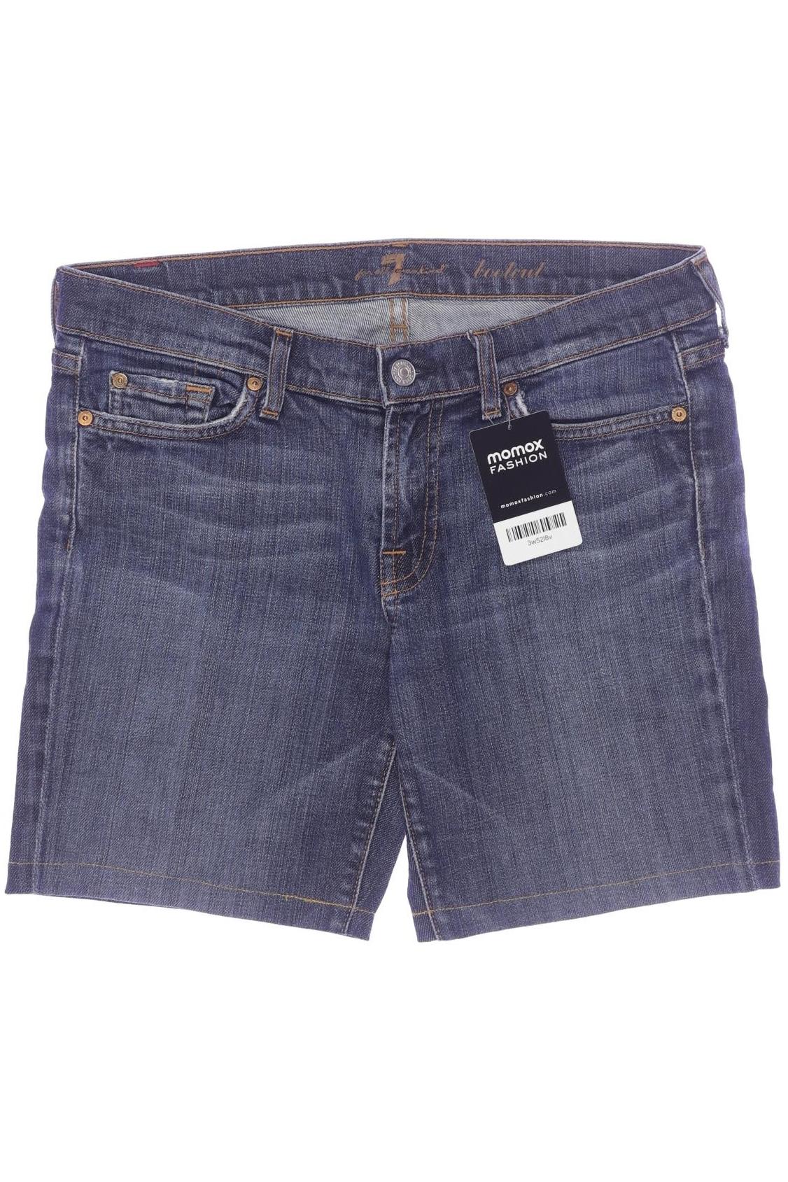

7 for all mankind Damen Shorts, blau, Gr. 29
