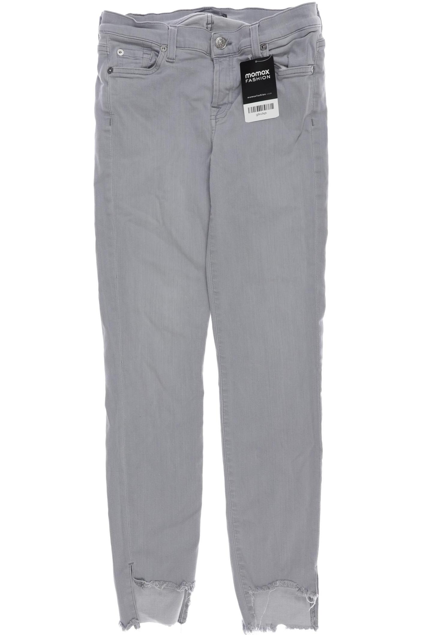 

7 for all mankind Damen Jeans, grau, Gr. 26