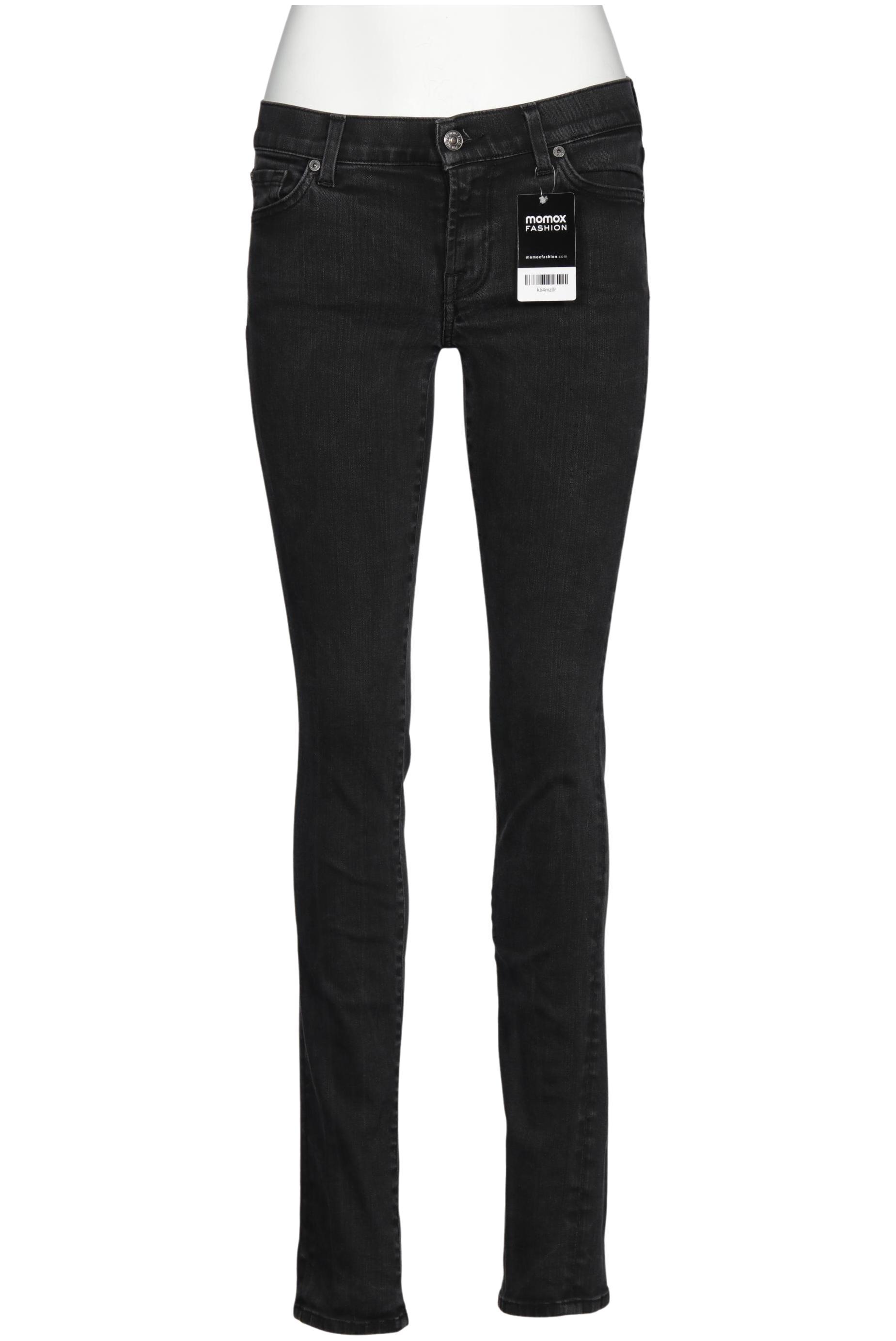 

7 for all mankind Damen Jeans, schwarz, Gr. 28