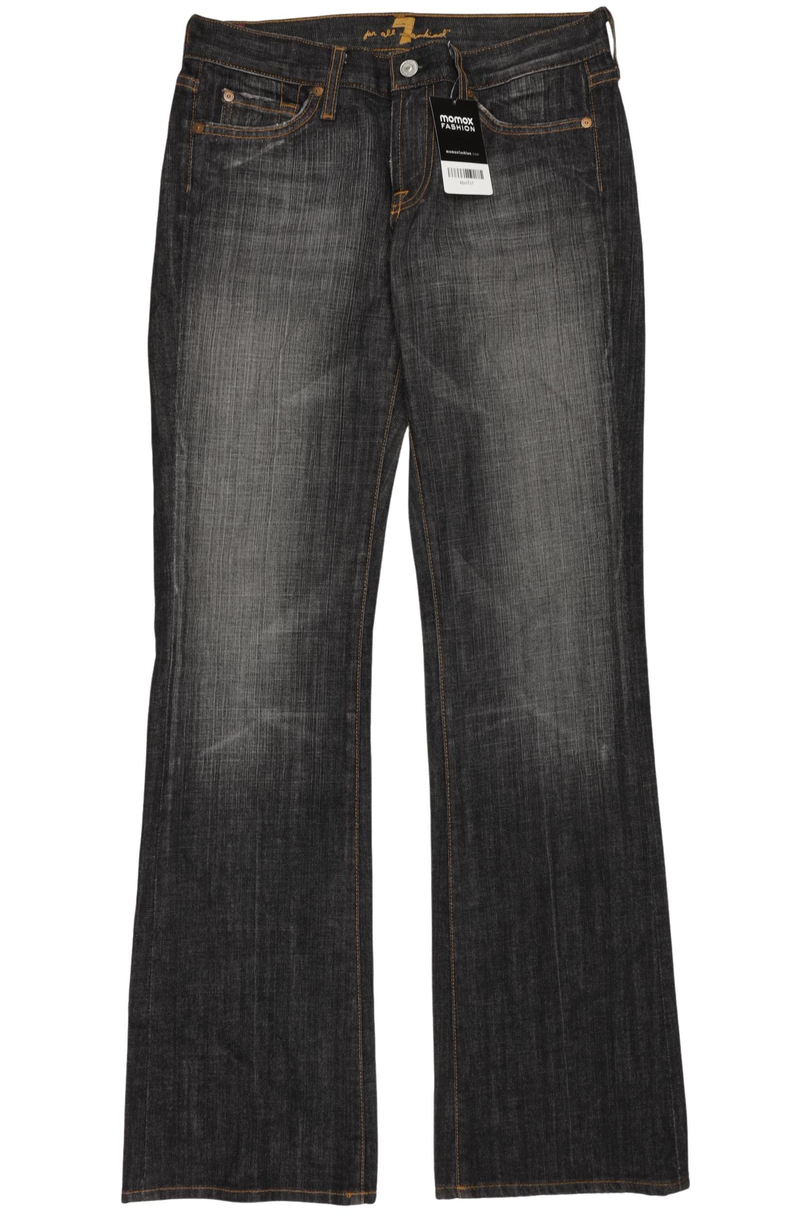 

7 for all mankind Damen Jeans, schwarz, Gr. 28