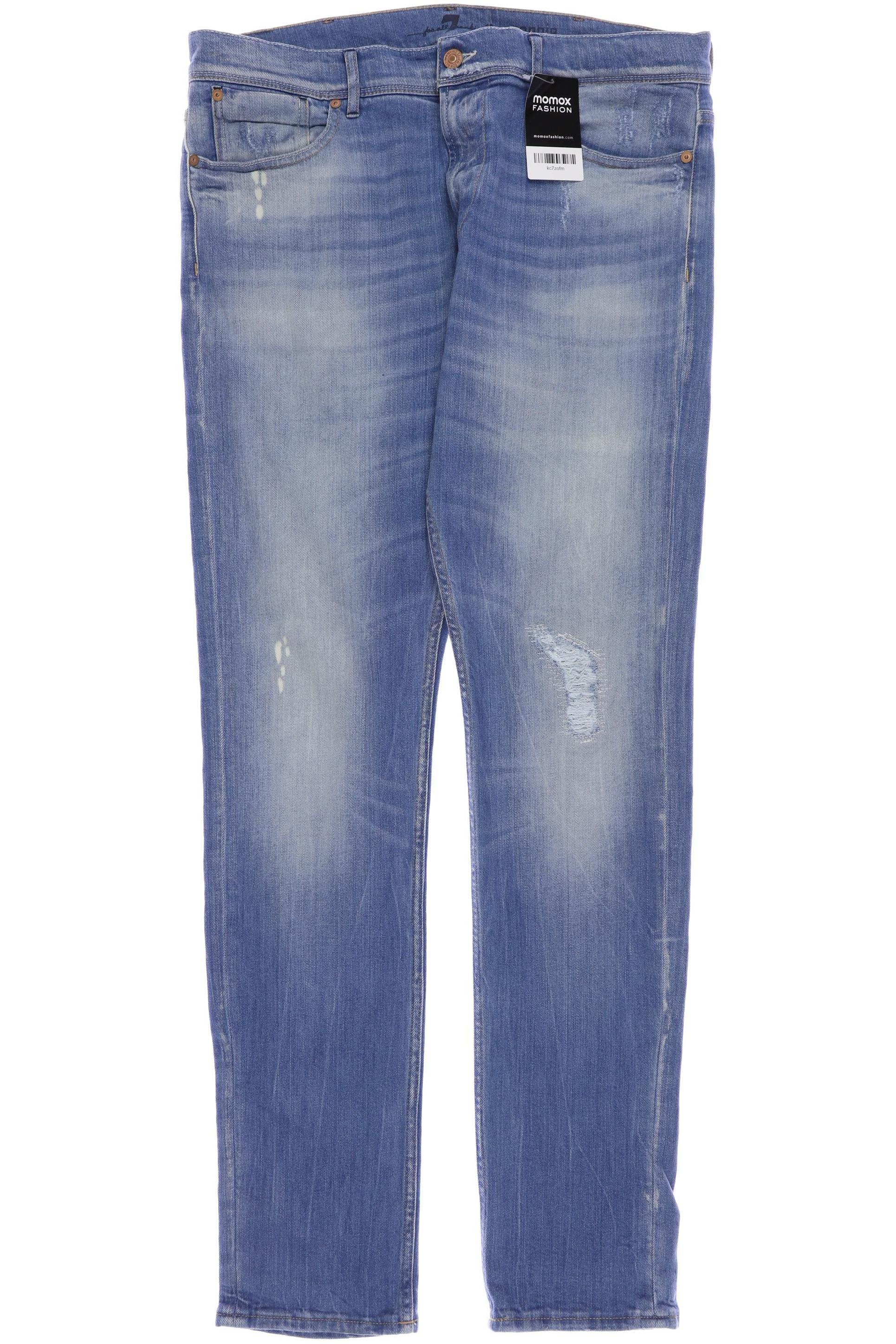 

7 for all mankind Herren Jeans, blau